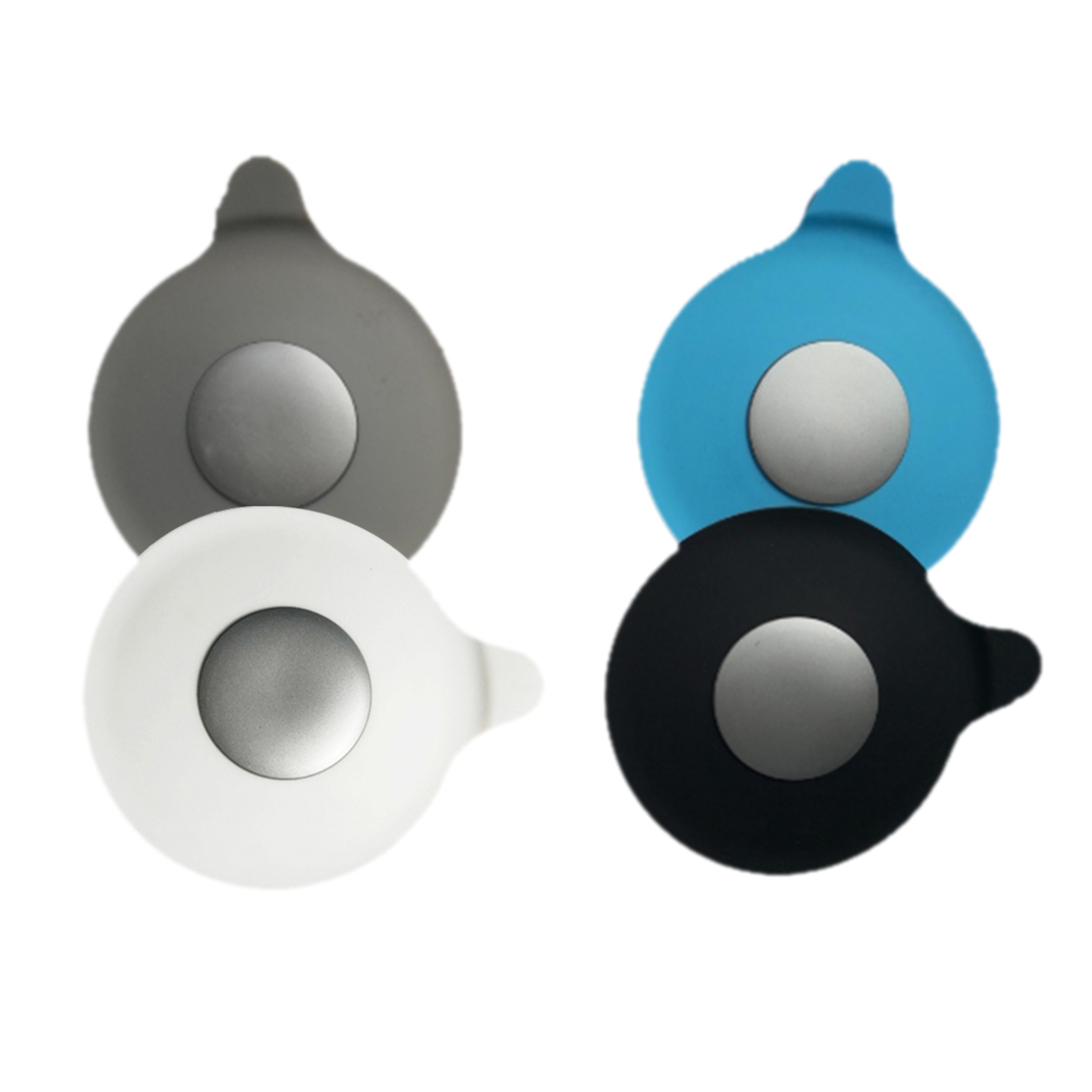 Silicone Water Stopper Pack Drain Plug Cover Waterdrop Design For Bathtubs Laundry Kitchen 4