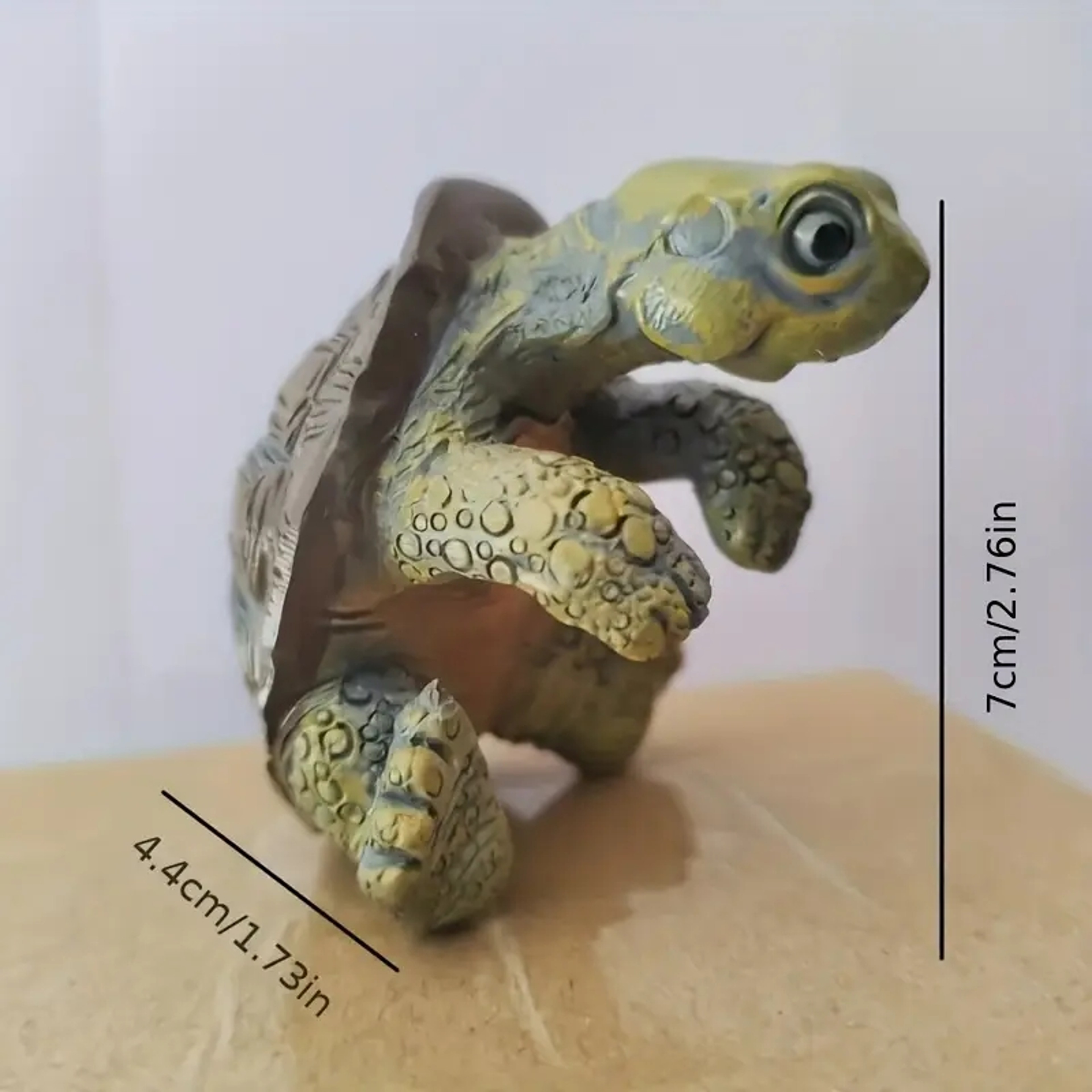 Creative Craft Aquarium Turtle Statue, Cute Resin Figurine – view 6