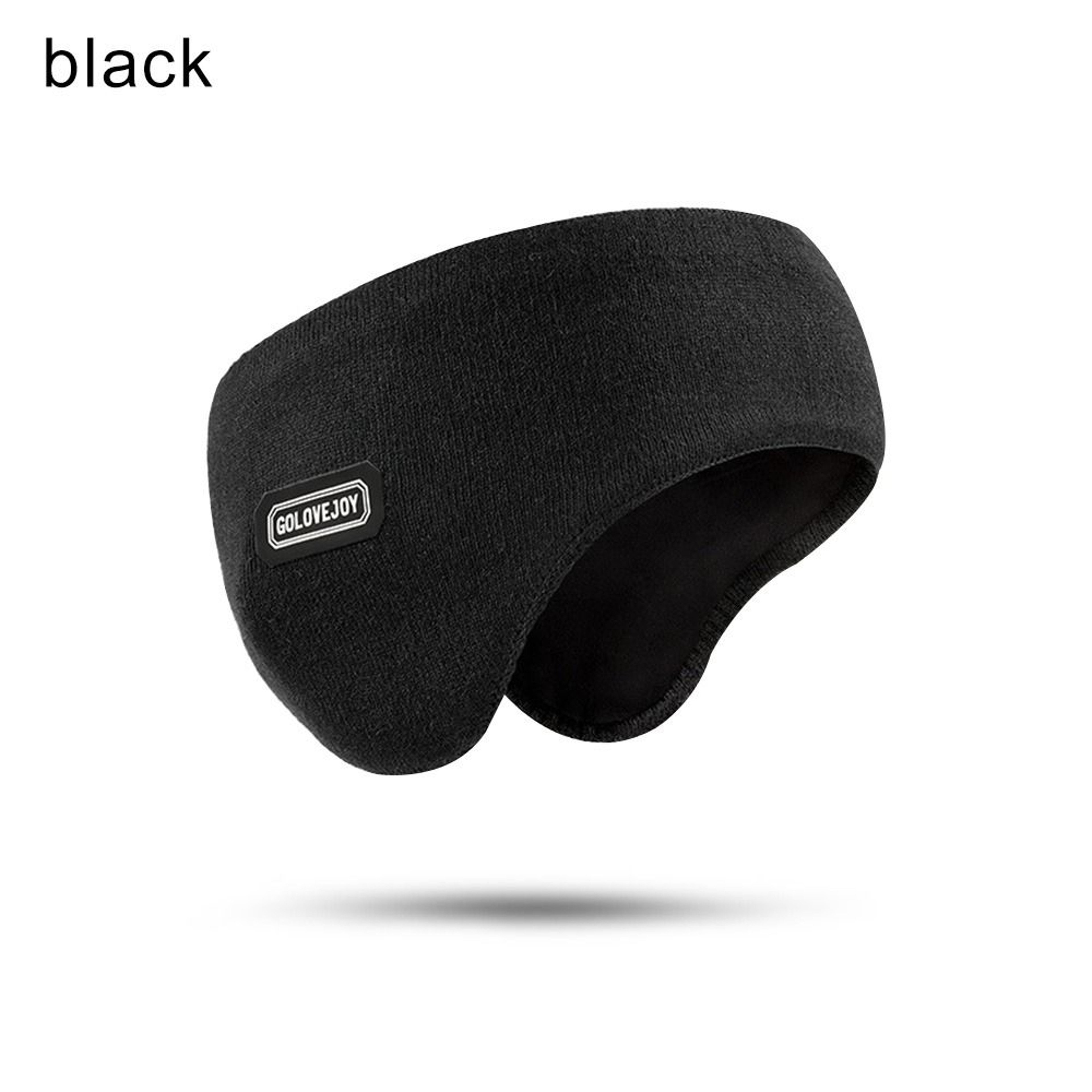 Unisex Thermal Soft Ear Warmers, Winter Warm Earmuffs, Anti Cold Knitted Plush Headband Ear Covers for Cycling – view 8