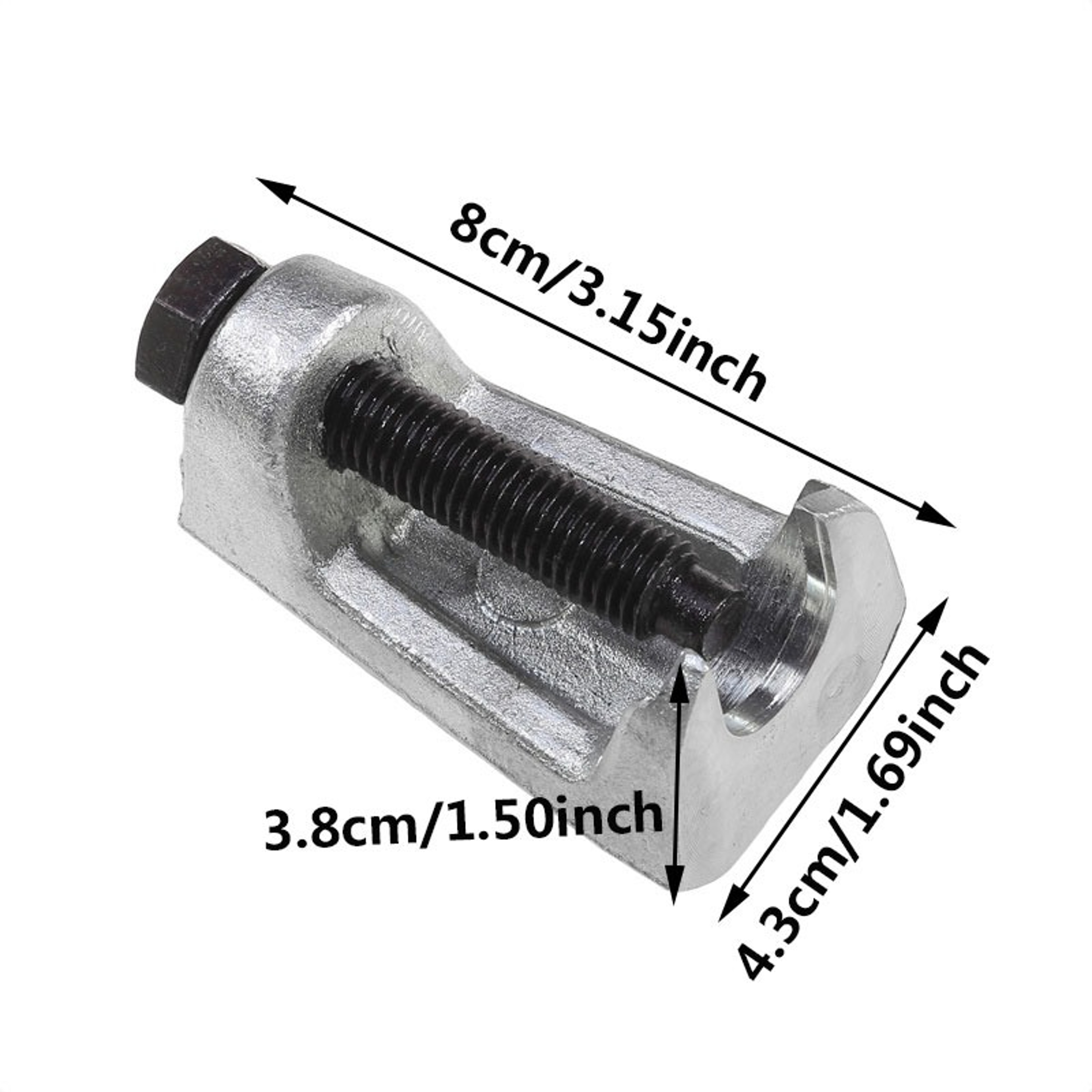 Tie Rod End Puller Pitman Arm Puller, Universal Ball Joint Separator, Steel Splitter Removal Tool Auto Repair Hand Tool – view 6