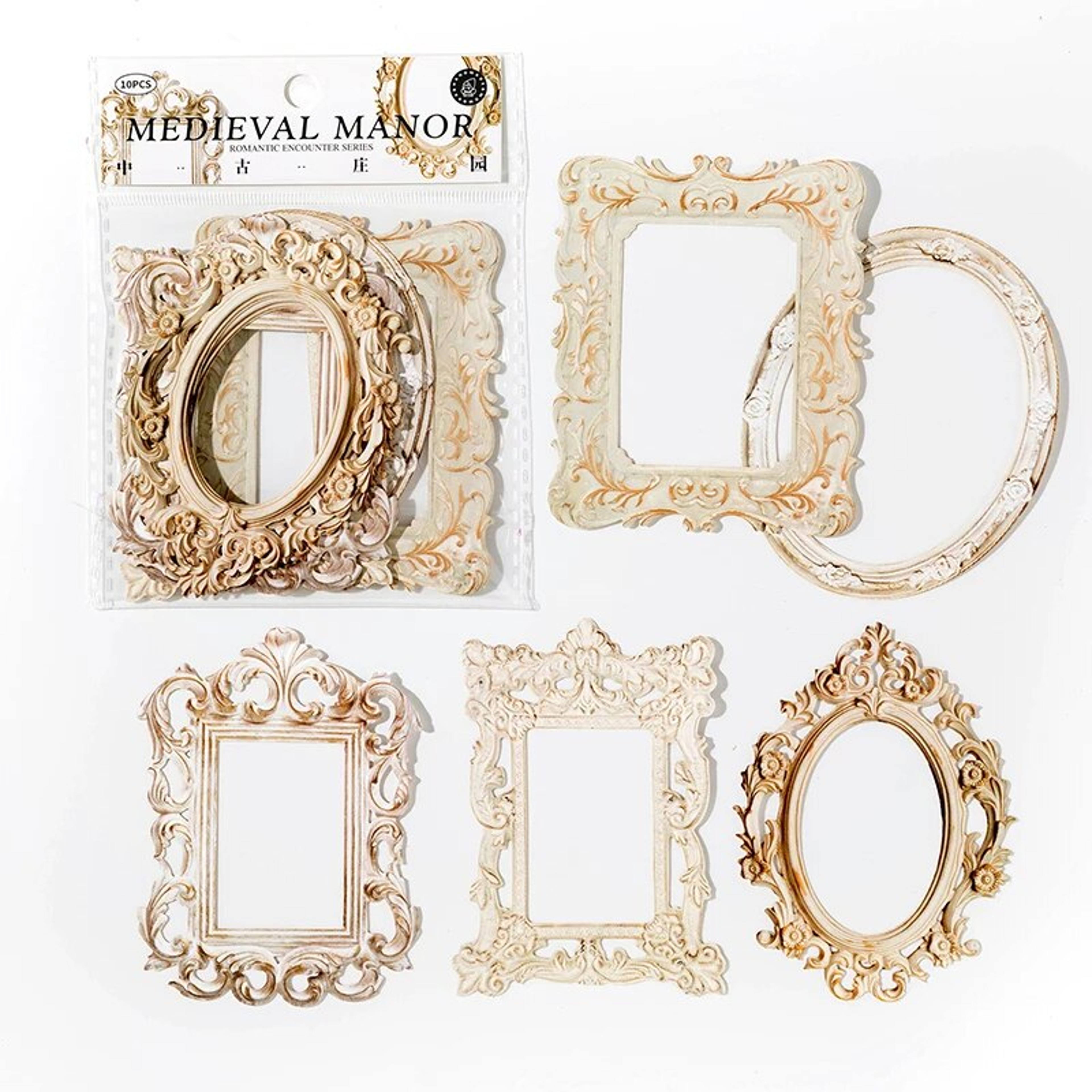 Retro Style Craft Paper, European Architectural Modeling, DIY Creative Materials, Hollow Relief Design Cardstock – view 10