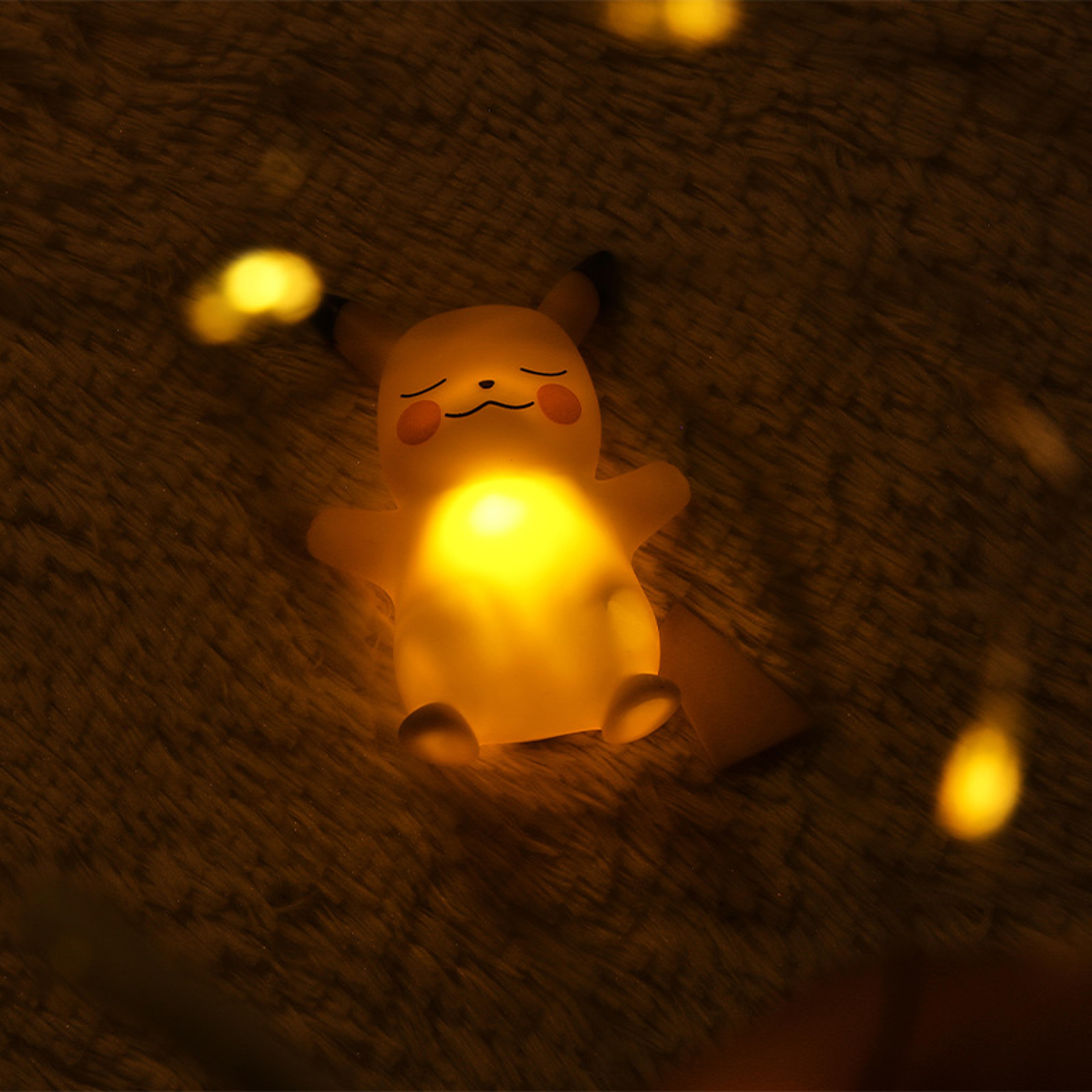 Pokemon Pikachu Glowing Night Light, Cute Children Bedside Lamp, Perfect Birthday and Christmas Present for Kids – view 6