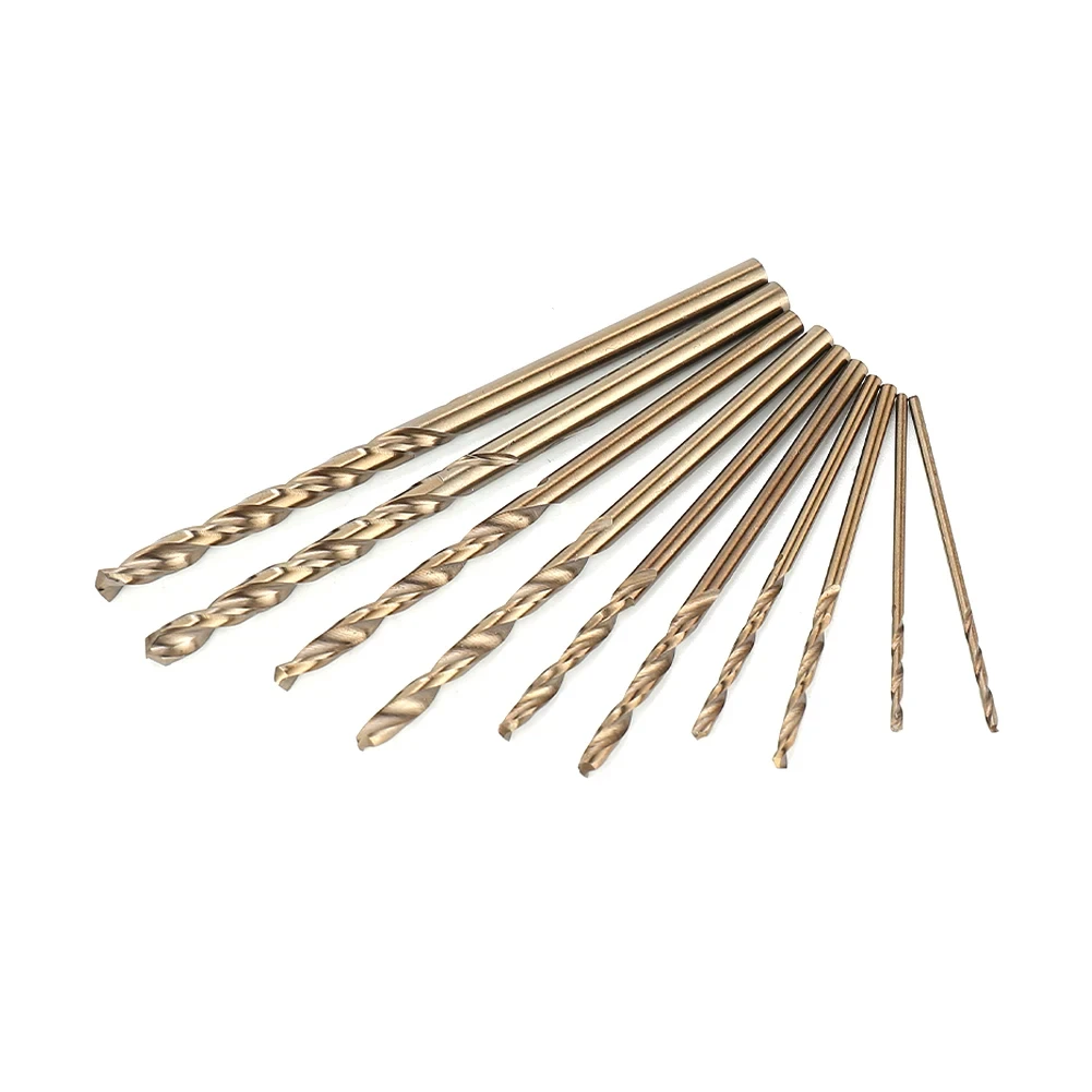 Cobalt Coated Drill Bit HSS Power Tool For Stainless Steel And Metal Drilling 0