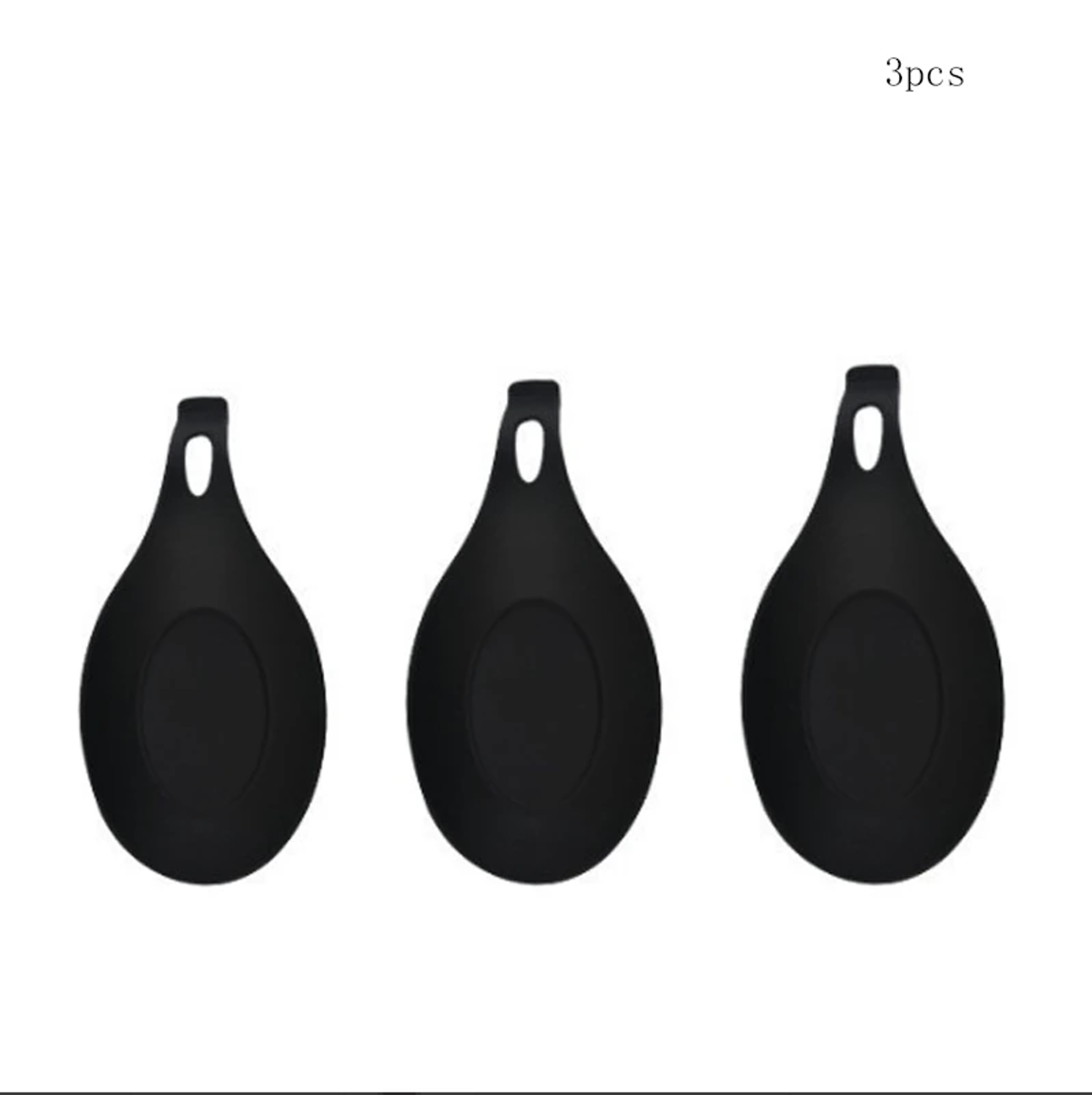 Heat Resistant Silicone Spoon Rest, Spatula Holder, Utensil Placemat Tray – view 8