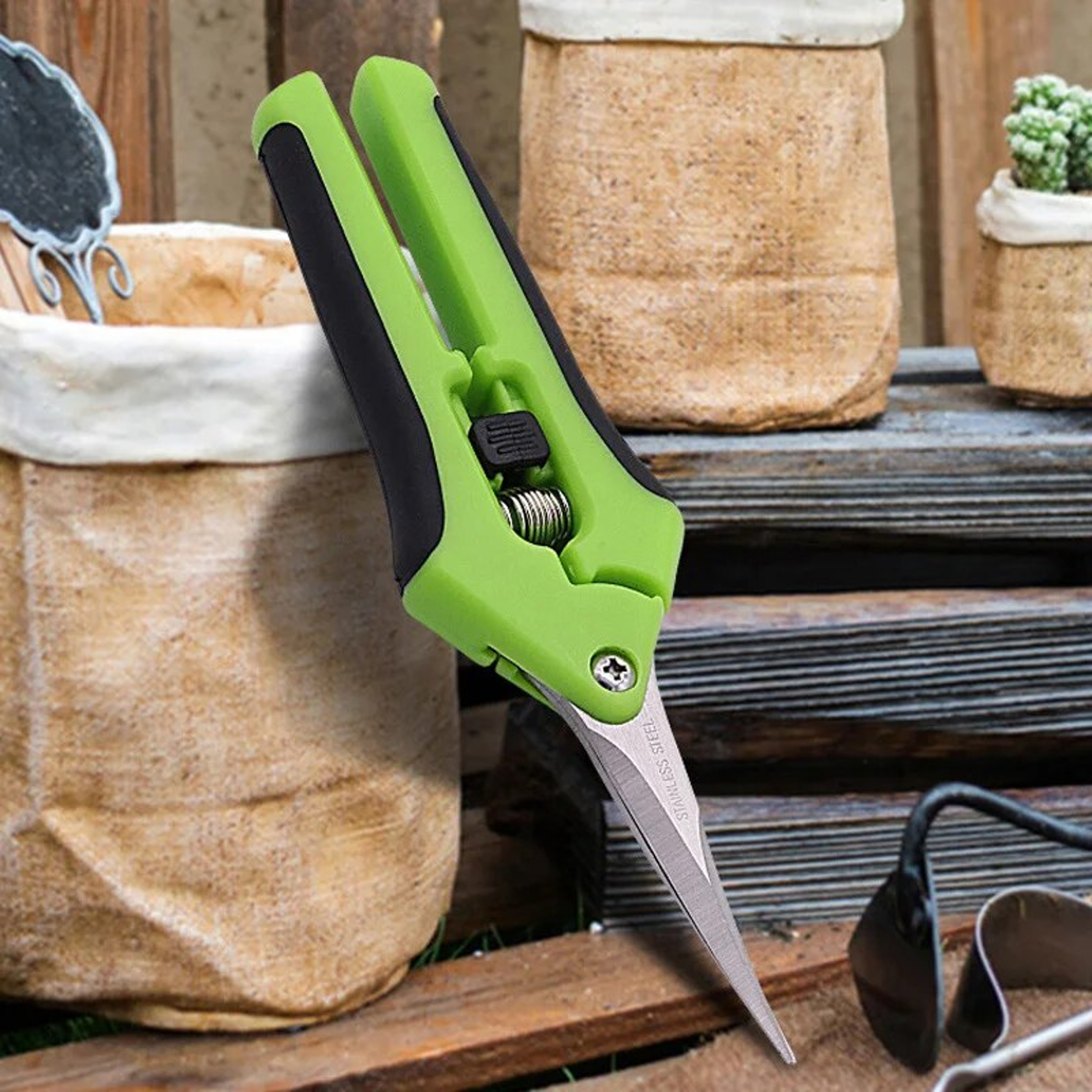 Non-slip Garden Pruning Shears, Labor-saving Branch Shears for Flowers – view 2