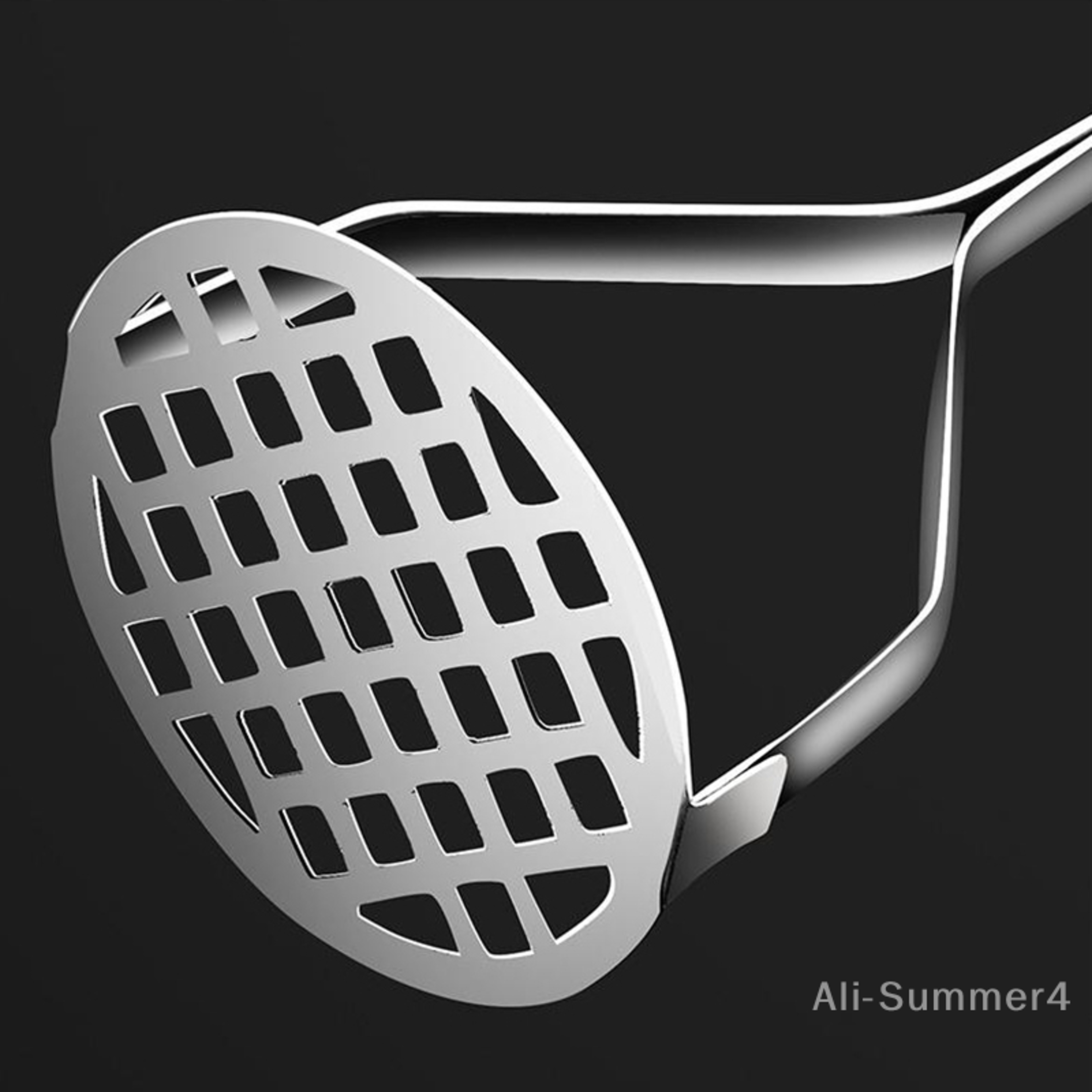 Stainless Steel Mud Press Masher, Potatoes Crusher, Kitchen Gadget Puree Juice Maker for Cocina – view 3