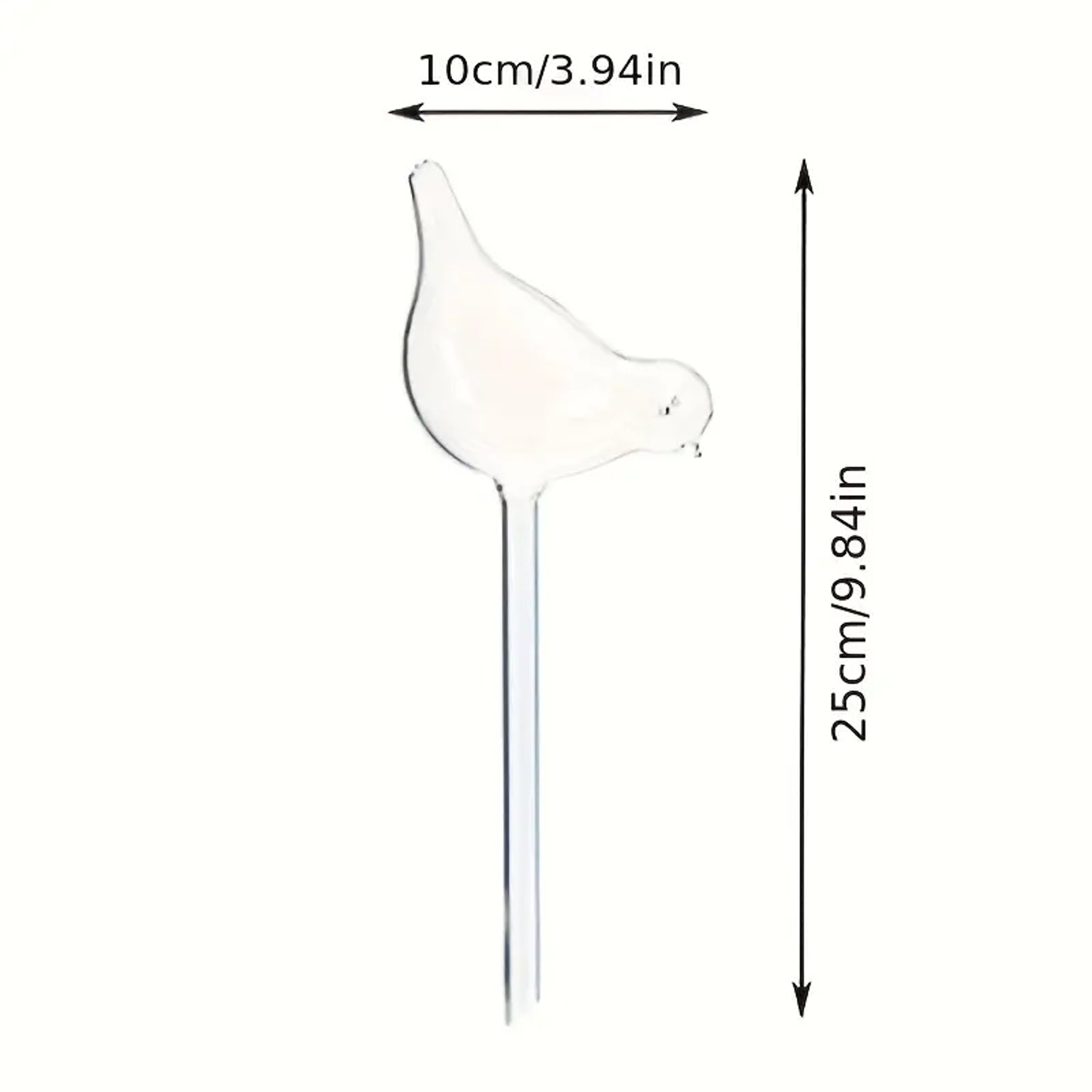 Lazy Water Dispenser, Imitation Glass Plastic Bird Dripping Machine, Automatic Travel Dispenser for Effortless Watering – view 3