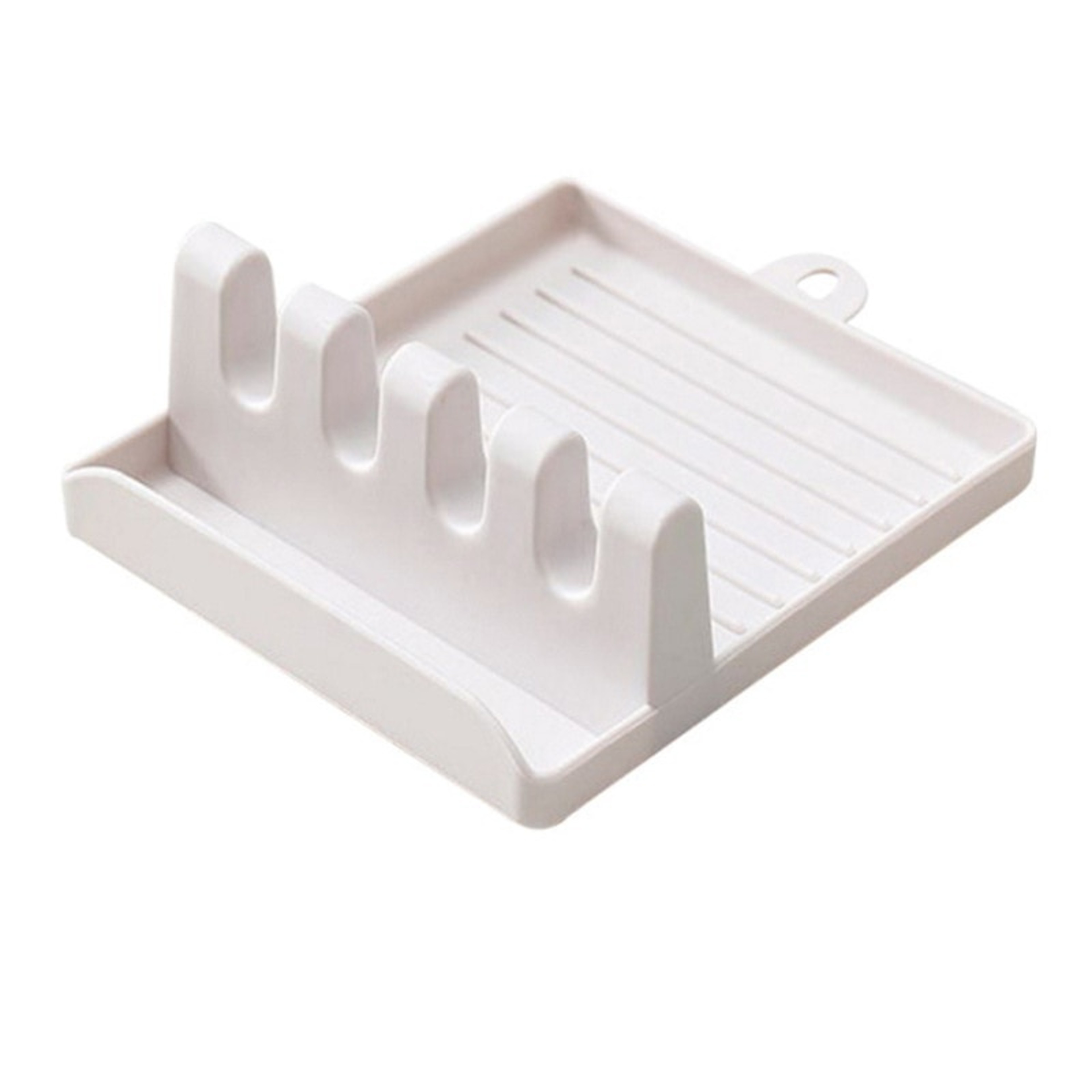 Nonslip Spoons Pad Kitchen Spoon Holders Plastic Chopsticks Holder Organizer 6