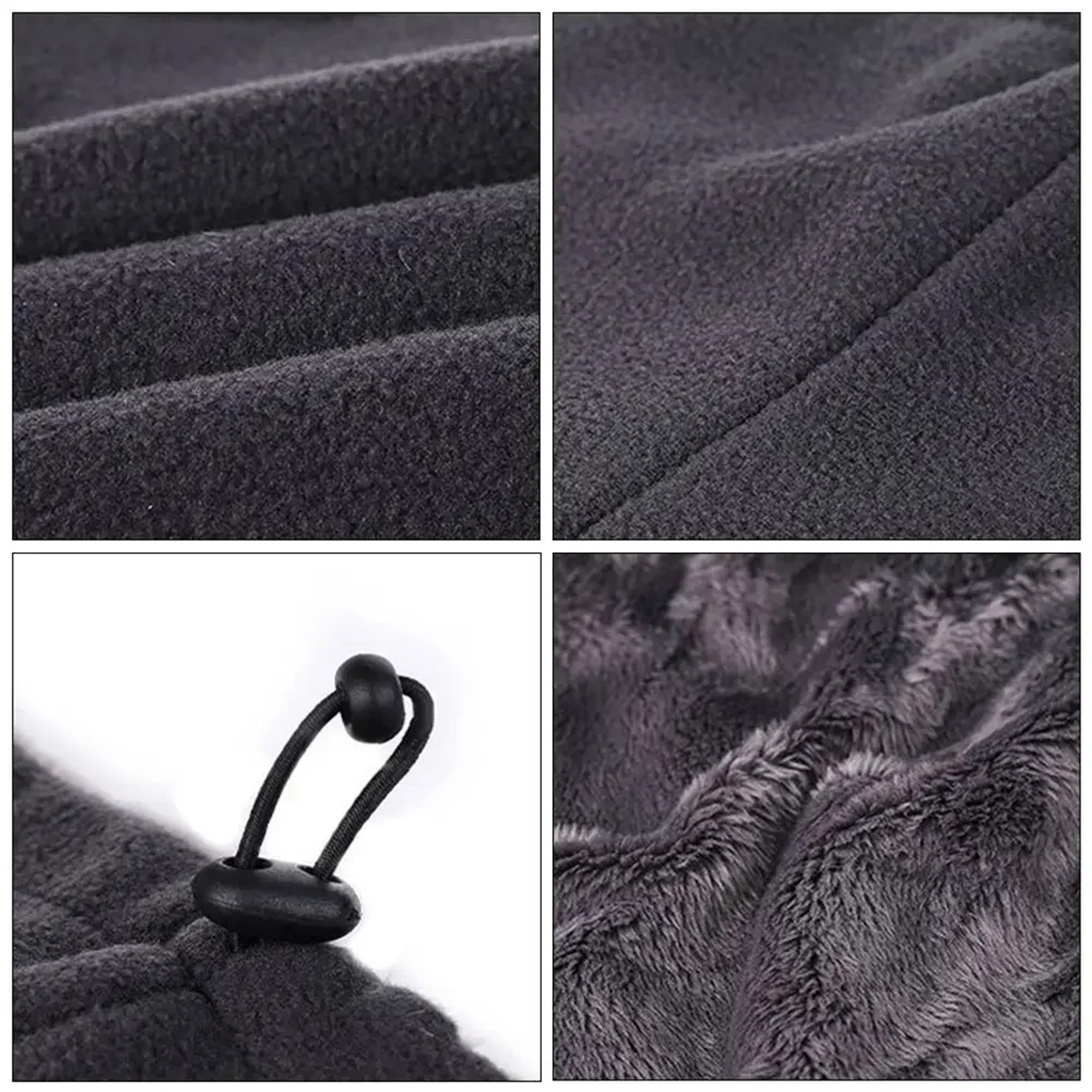 Fleece Neck Warmer for Men Women, Windproof Winter Motorcycle Mask, Outdoor Balaclava Face Mask for Hiking and Cycling – view 4