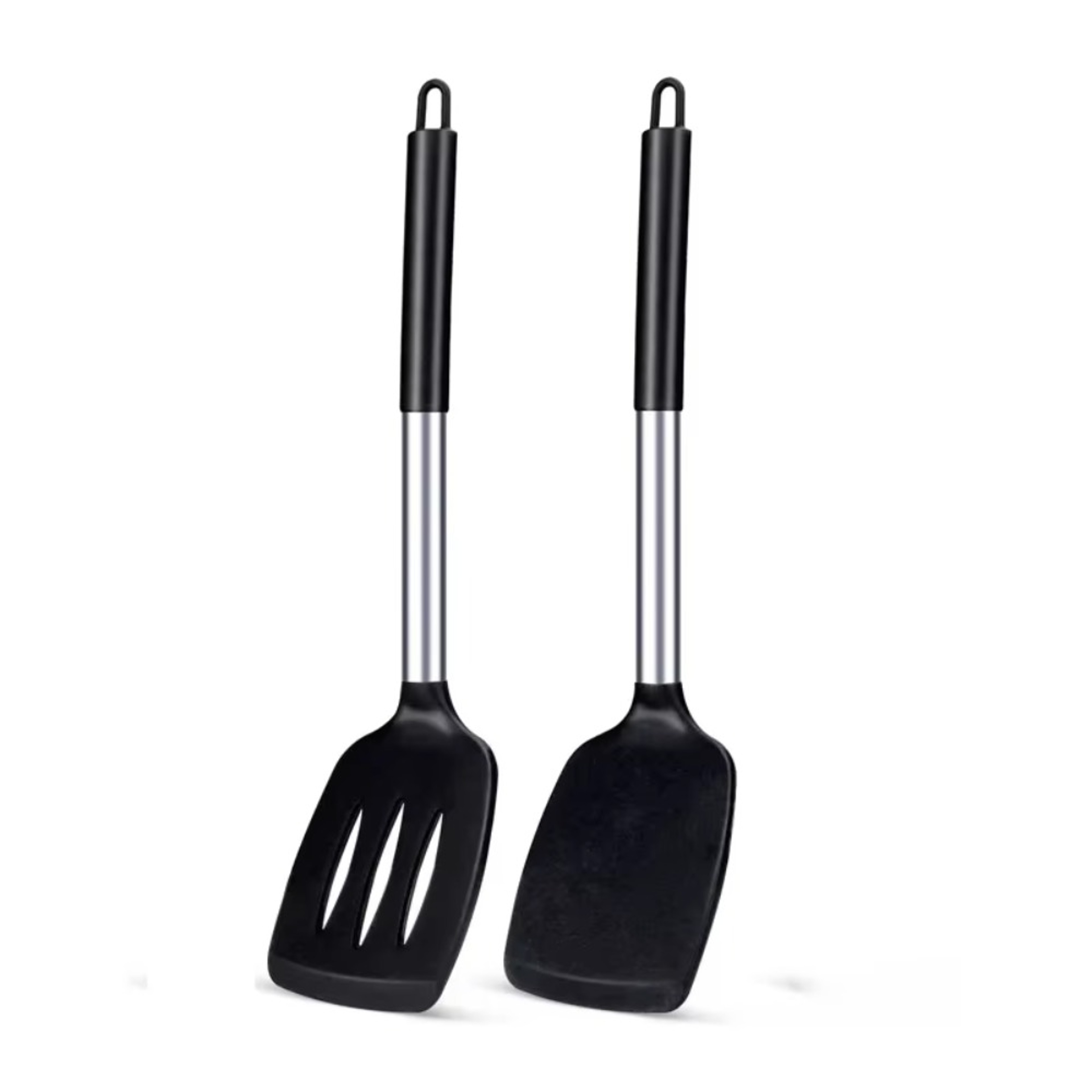 Silicone Spatula Set, Heat Resistant Non-Scratch Kitchen Utensils, Perfect for Frying, Baking & Cooking Essentials, Dish – view 7