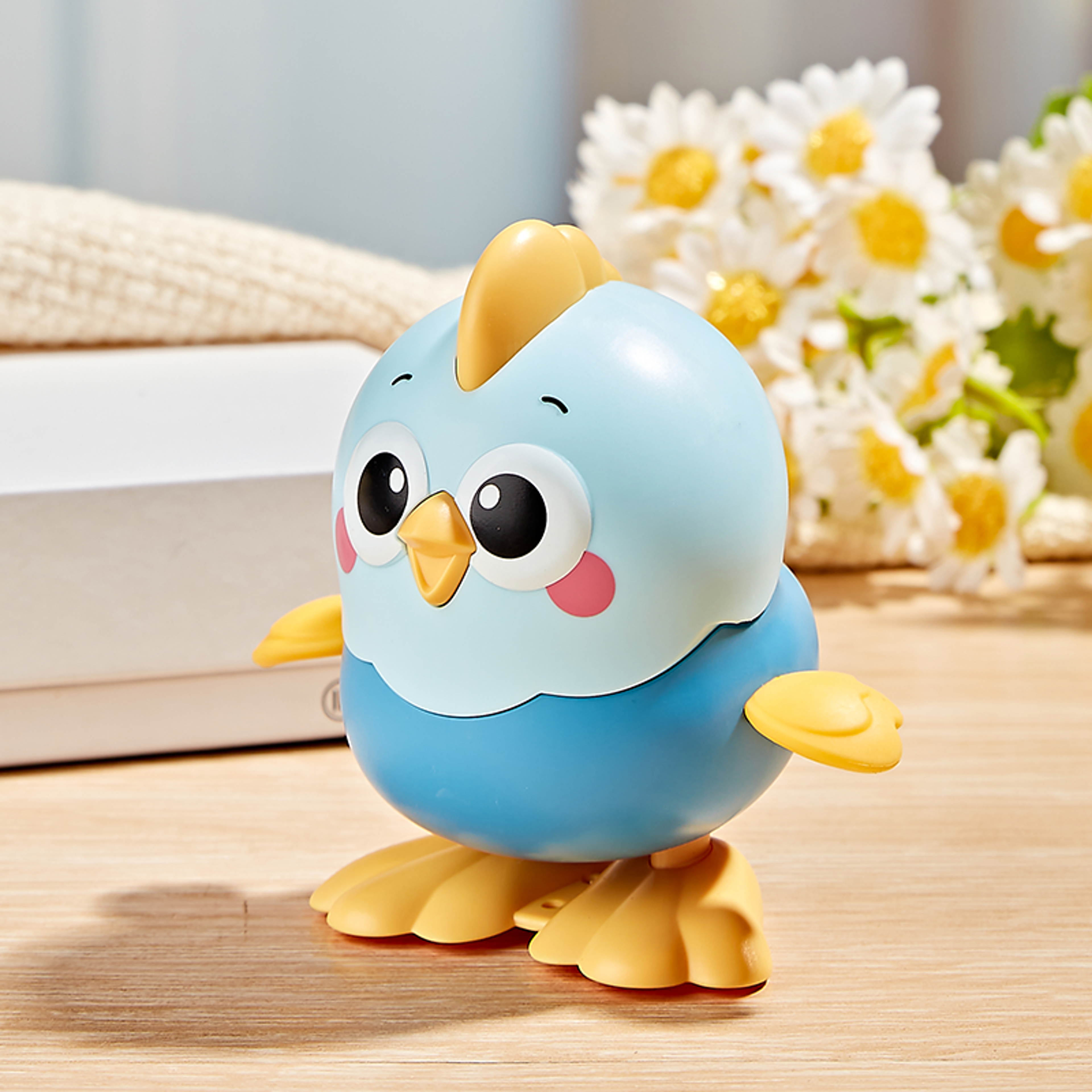 Cute Walking Animal, Clockwork Toy Chick on Chain for Fun Play – view 7