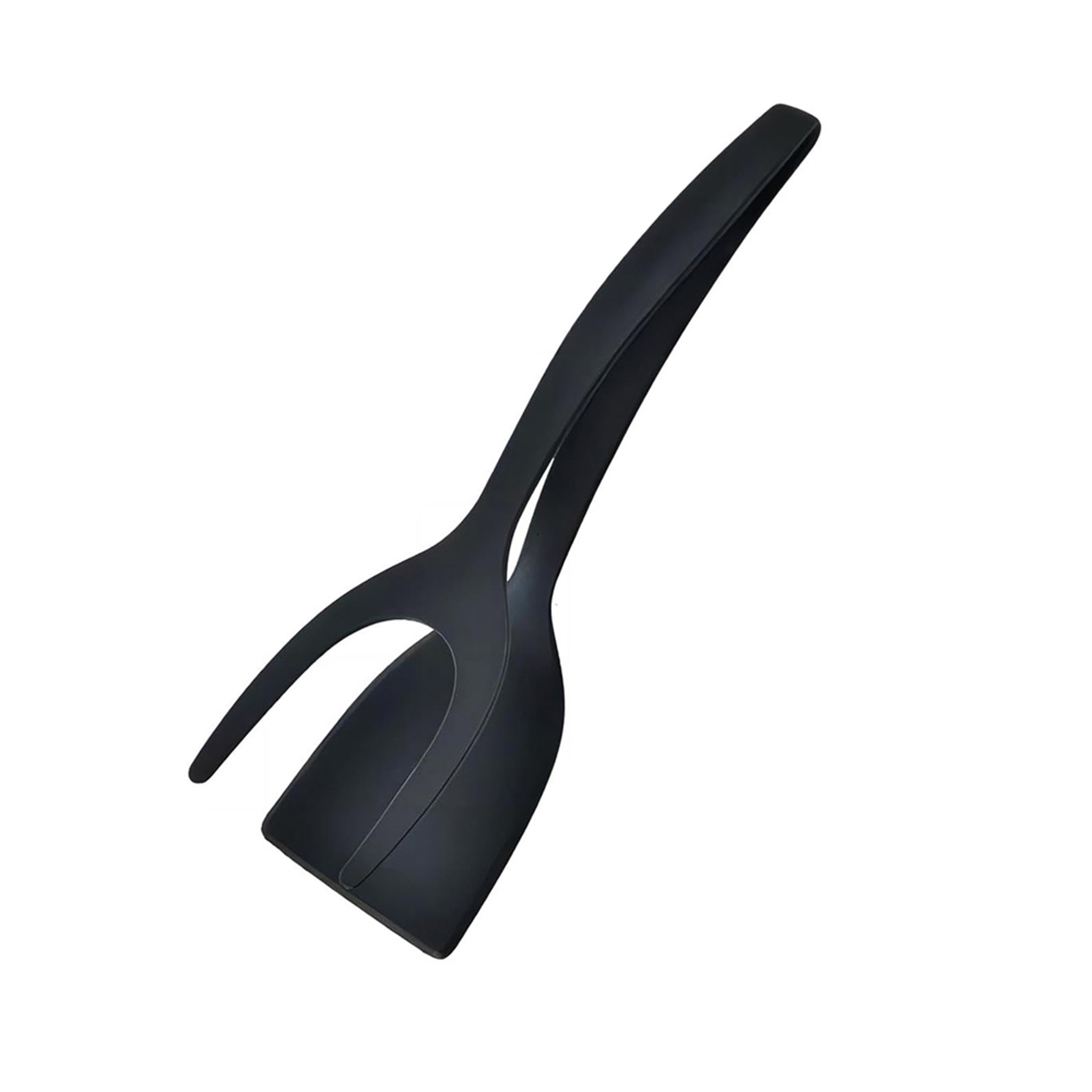 Tongs Egg Flipper Spatula, New Grip Nylon Non Stick Pancake Fish Toast Tool – view 9