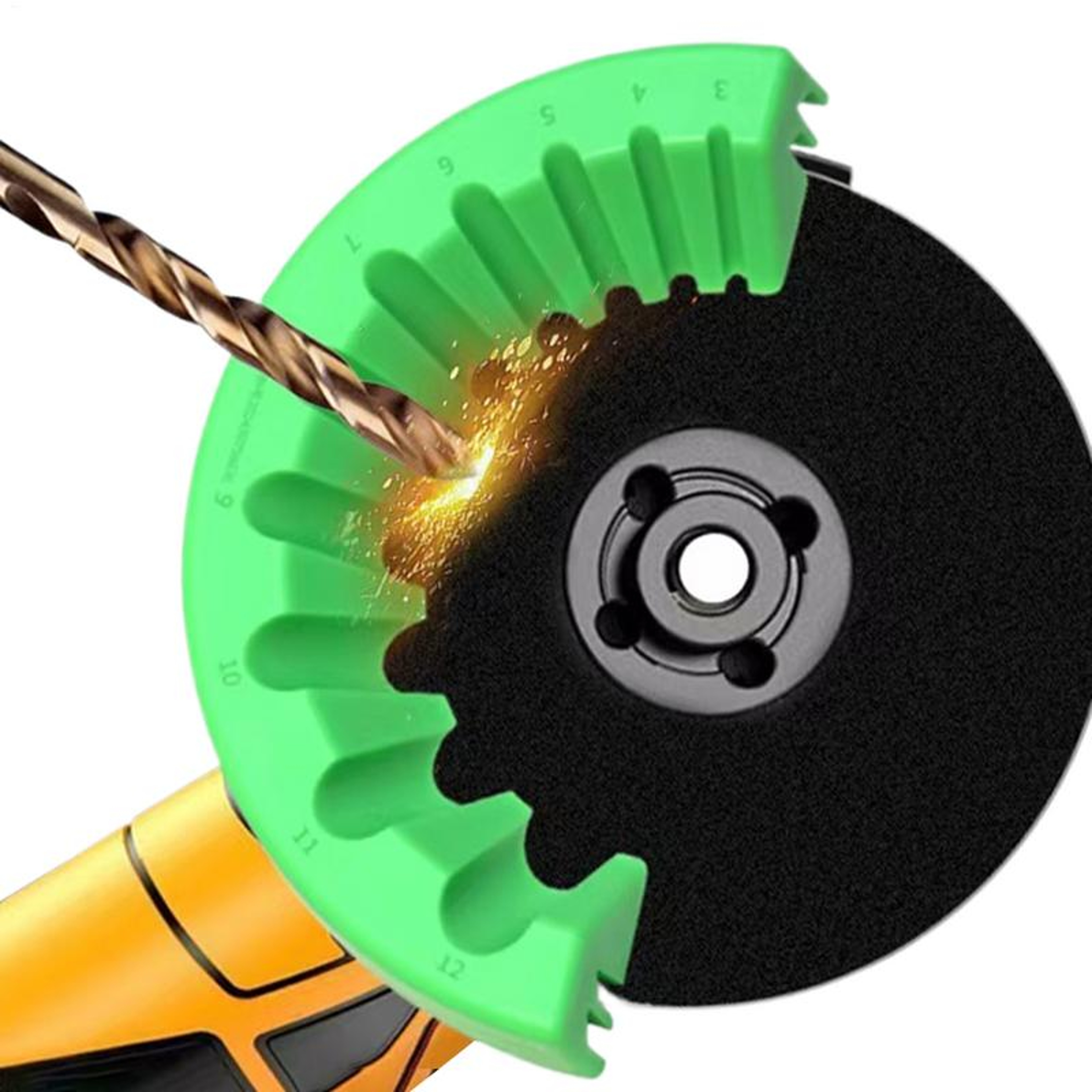 Drill Bit Sharpener For All Bits, Portable Multi-Sizes Power Tool Attachment – view 1
