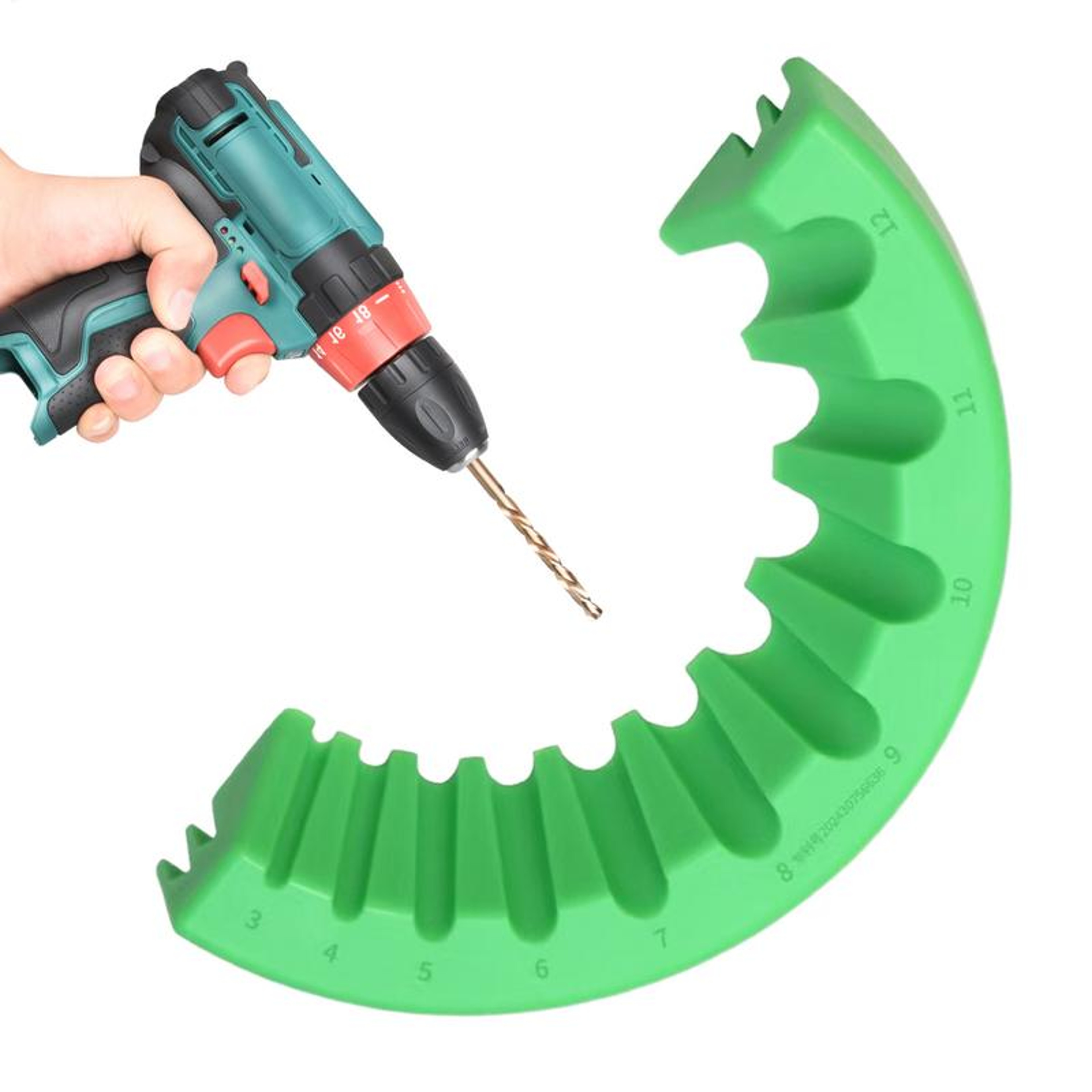 Drill Bit Sharpener For All Bits, Portable Multi-Sizes Power Tool Attachment – view 6
