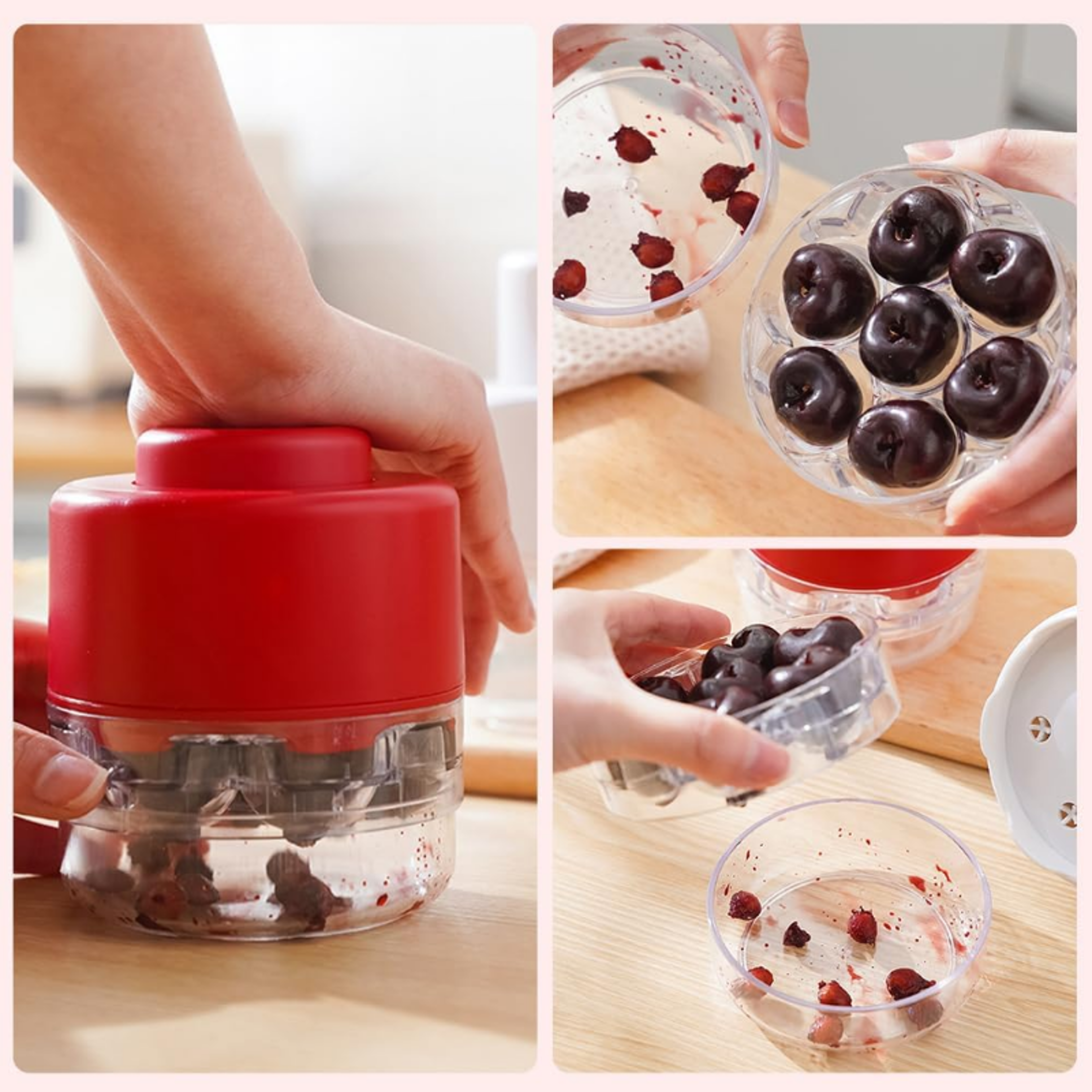 Olive Seed Corer, Cherry Pitter Stone Remover, Kitchen Fruit Seed Remover Tool – view 4