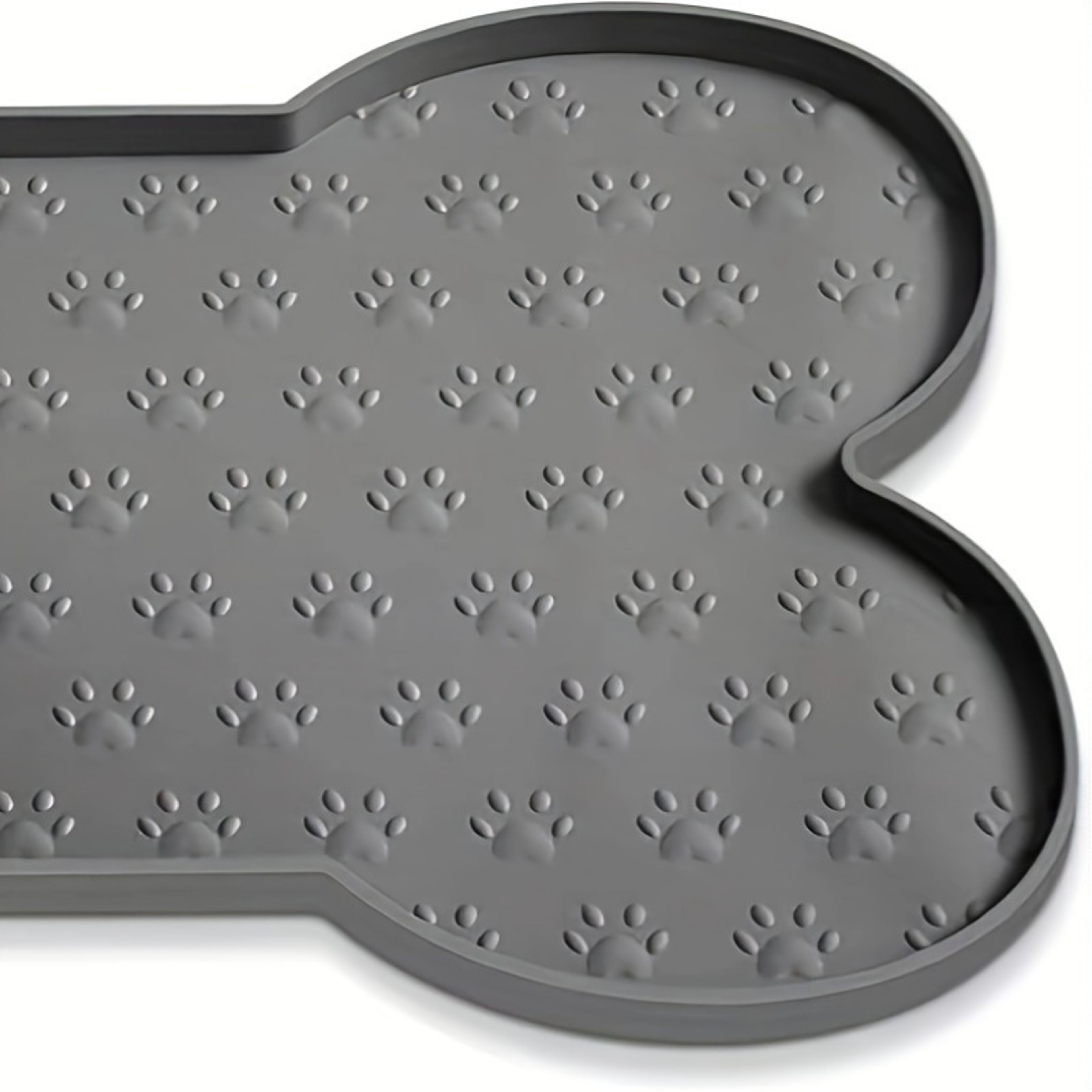 Winter Silicone Dog Feeding Mat Waterproof Non-Slip Pet Food Pad – view 3