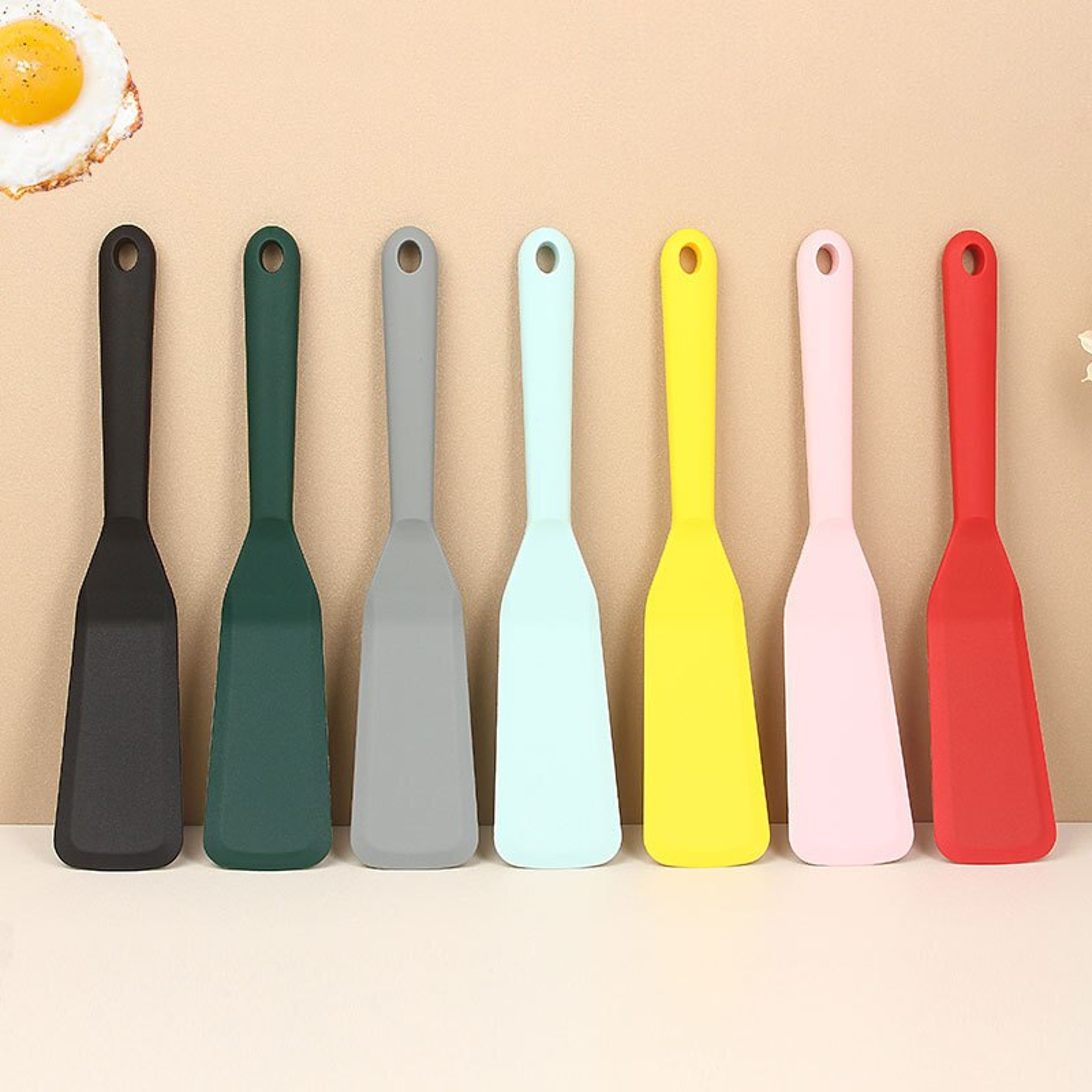 Non-stick Silicone Frying Shovel for Pancakes, Eggs, Steak & Kitchen Baking Tools – view 2