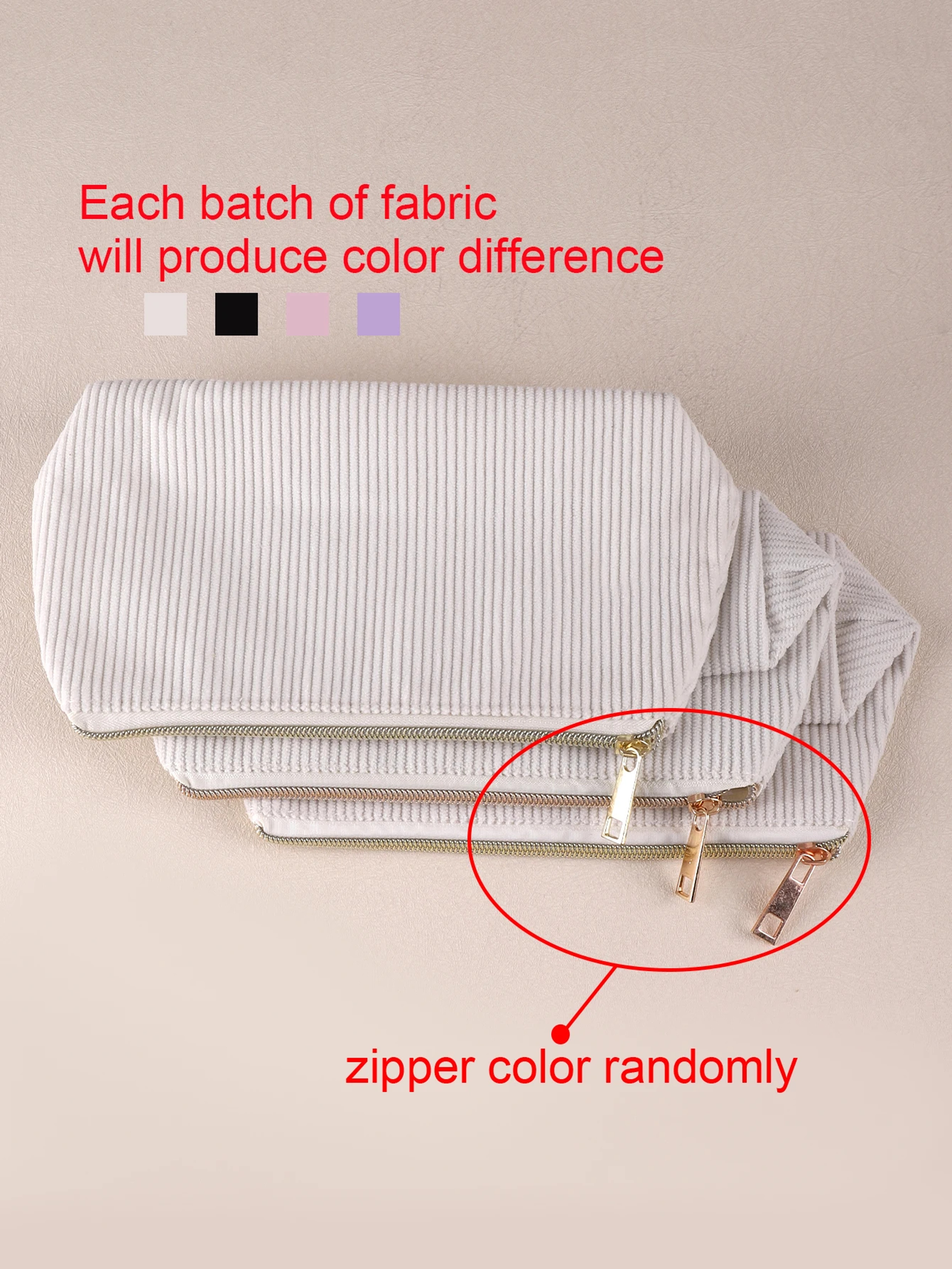 Large Capacity Pencil Case Solid Color Stationery Bag for School and Office – view 6