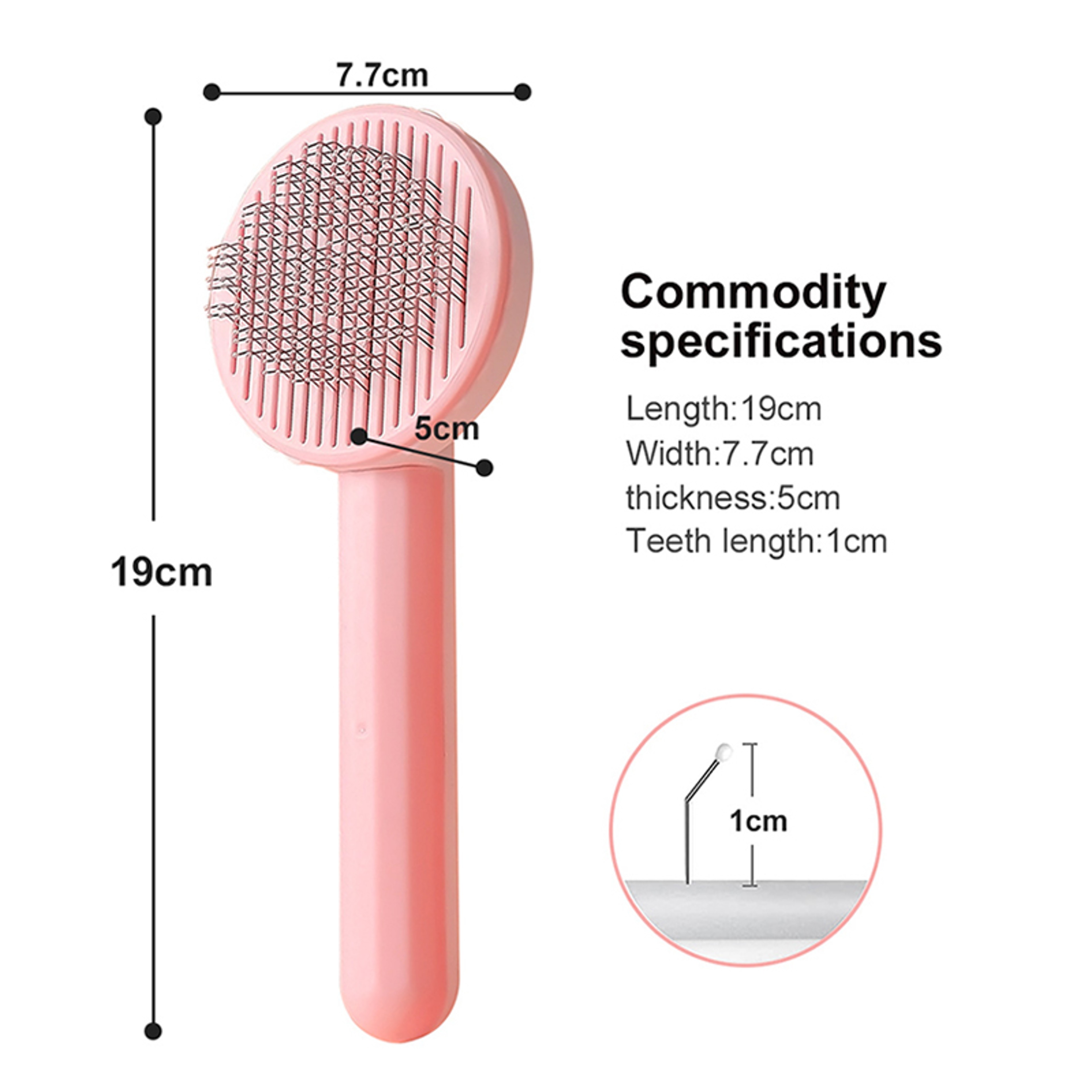 Pet Grooming Brush For Cats Remove Hairs With Cat Hair Remover Comb Puppy And Kitten Grooming Tool  1