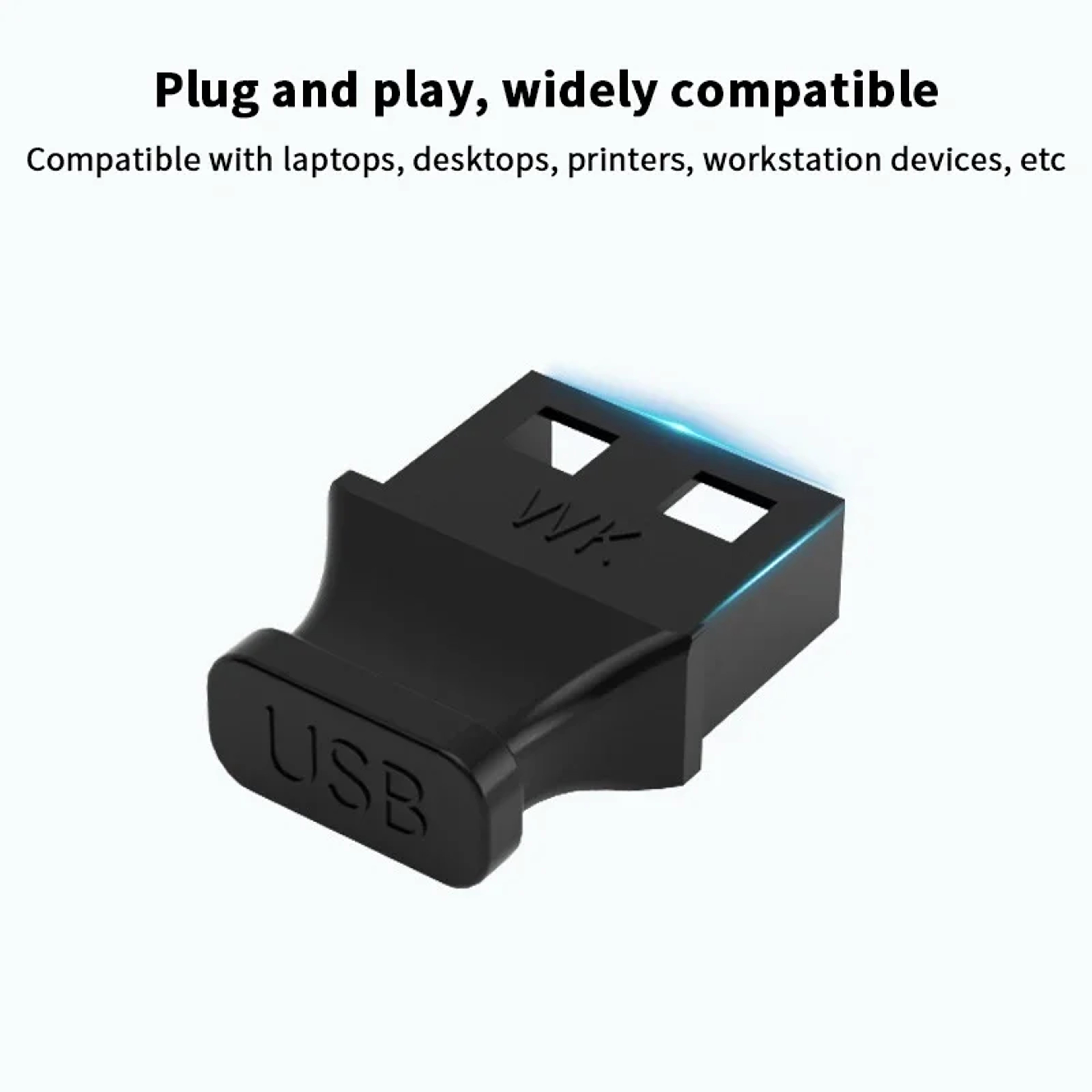 Anti-dust Plug For Laptop, USB Port Plug With Handle, Computer Socket Cap Unused – view 1