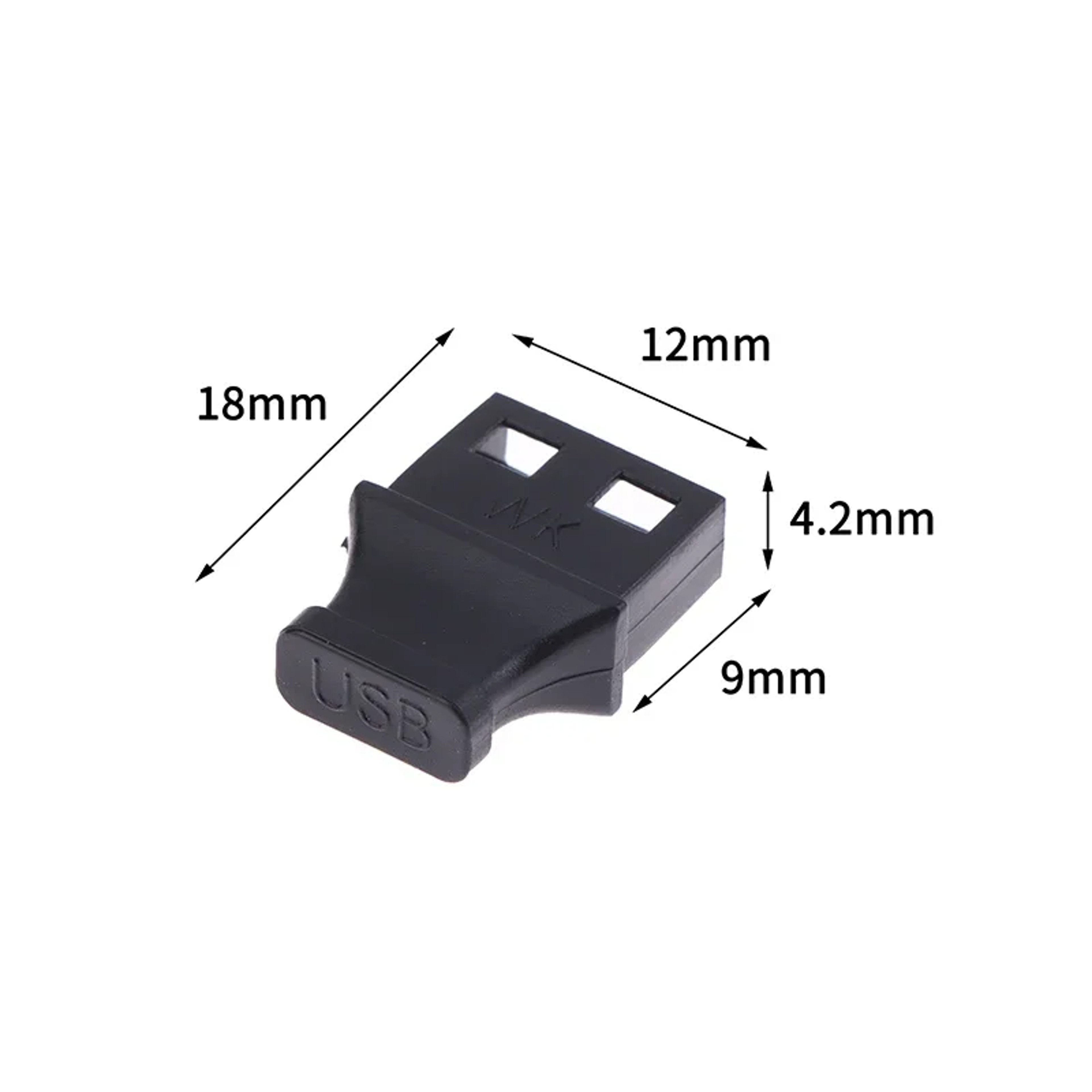 Anti-dust Plug For Laptop, USB Port Plug With Handle, Computer Socket Cap Unused – view 6