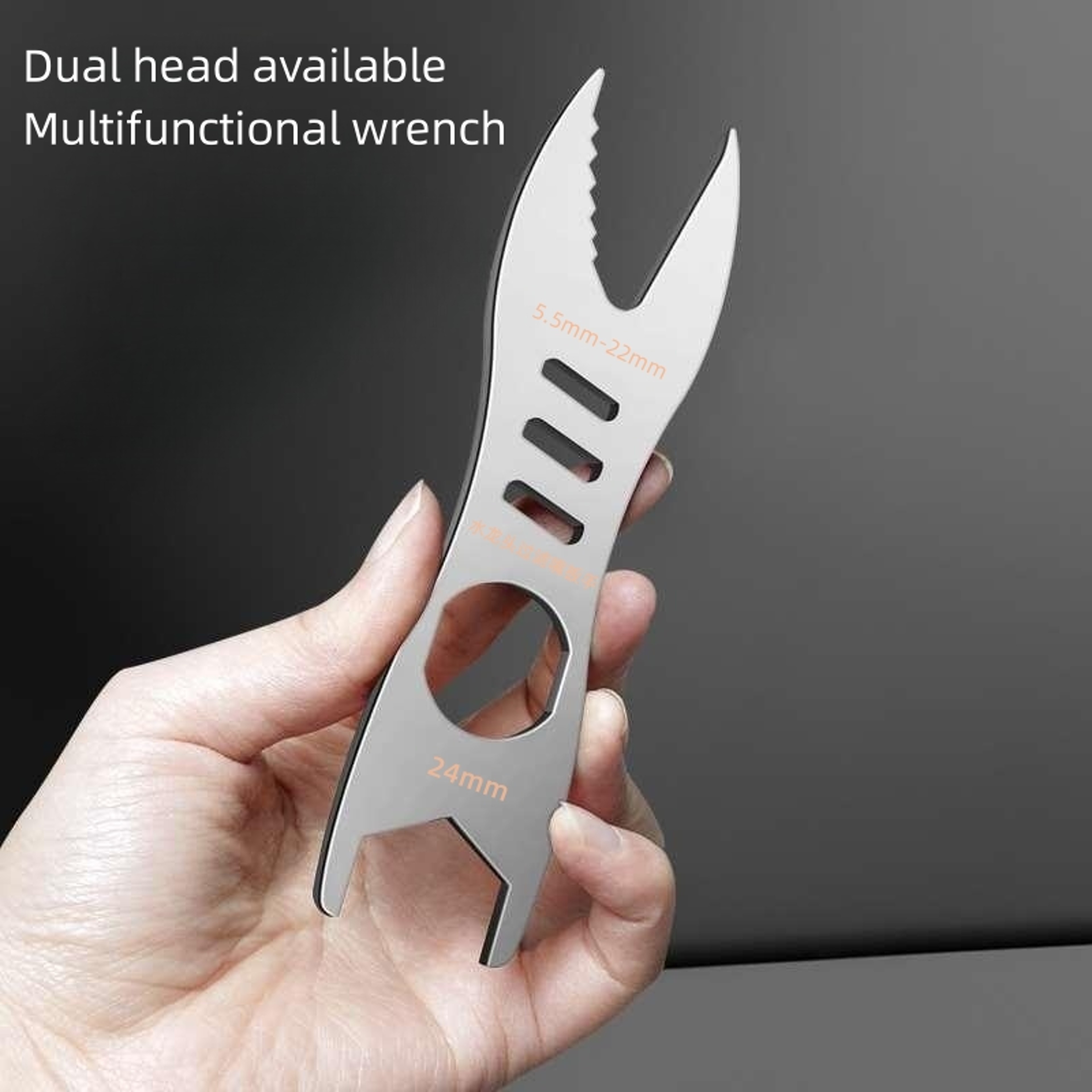 Multi-purpose DIY Hand Tool, Double End Open Wrench, Torque Wrench for All Screw Sizes – view 5