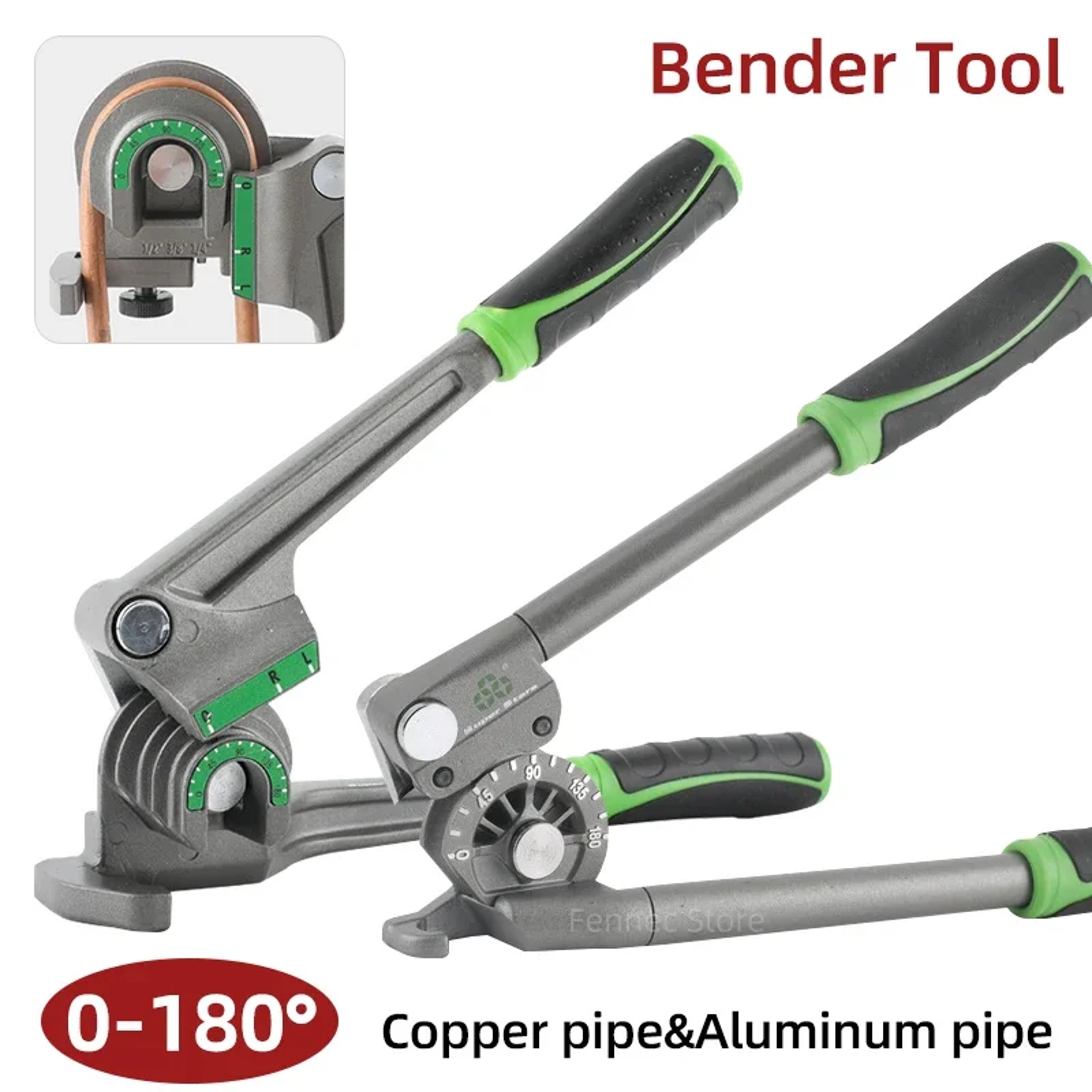 Lever Type Copper Tube Bender Manual Pliers, Ideal for Refrigeration Repair, Copper, Brass, Aluminum Pipes – view 1