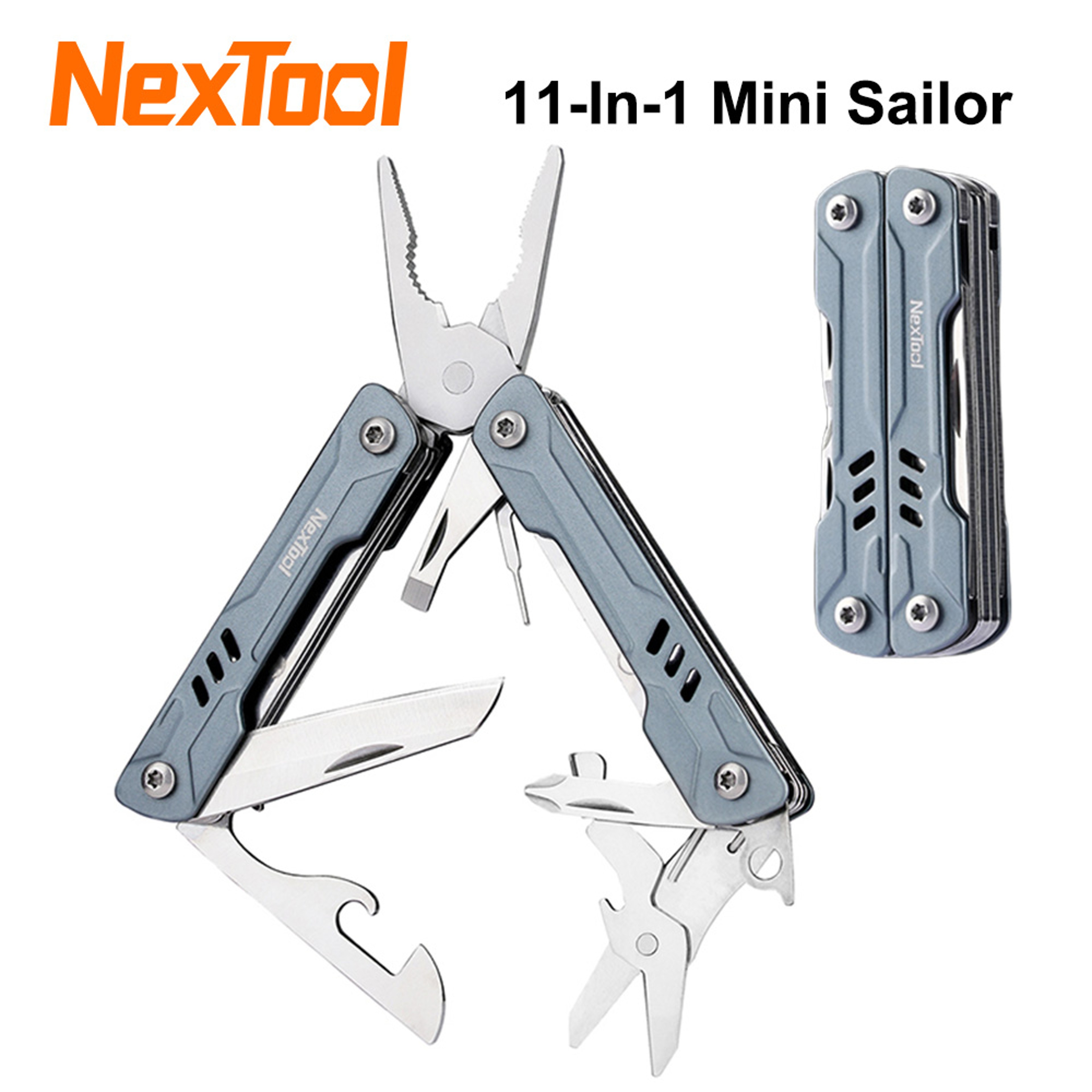 Pocket Knife Folding Tools, Mini Sailor Pliers Multi Tool, EDC Card Pin, Outdoor Wire Cutters, Screwdriver – view 1
