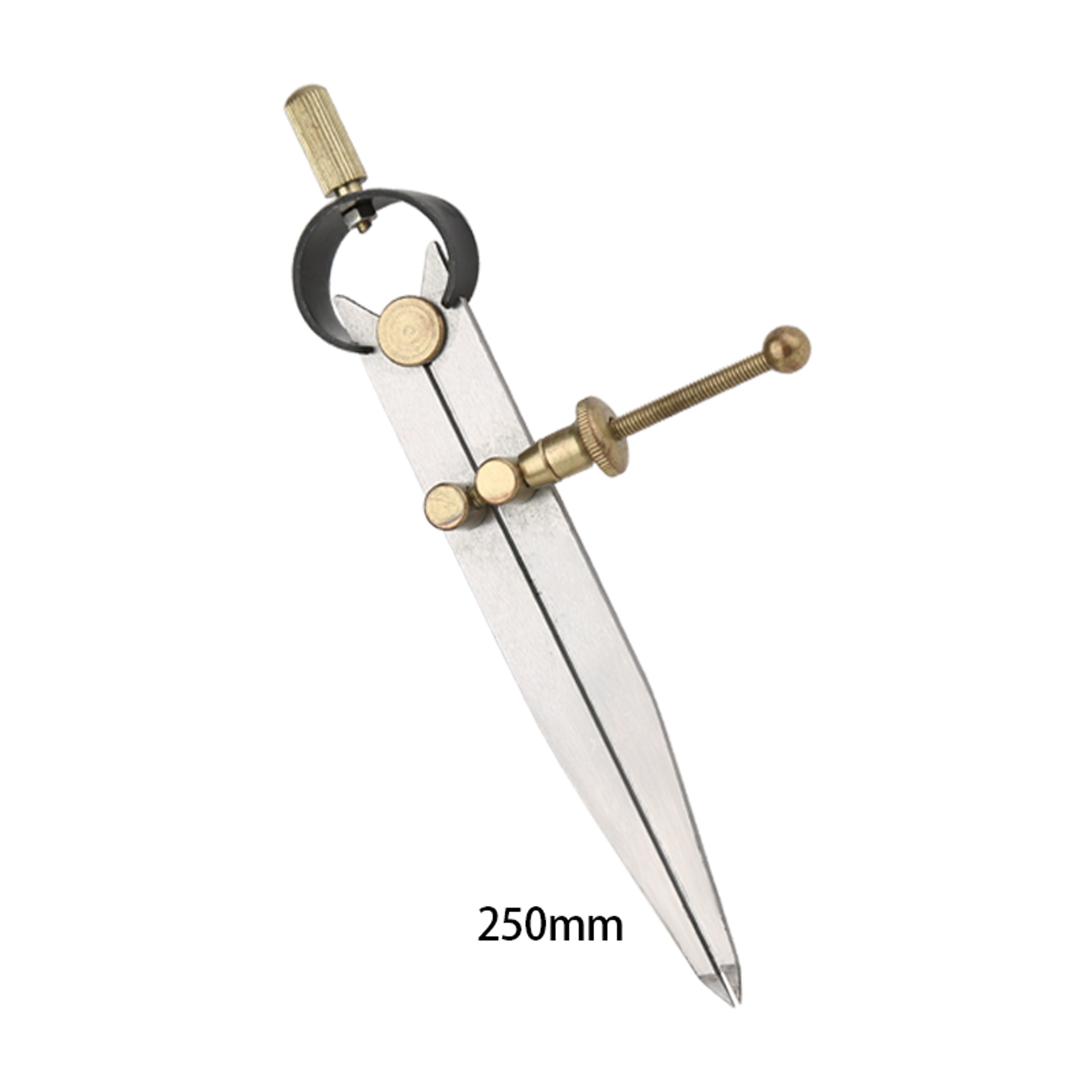 Multiple Types Adjustable Leather Spacing Gauge, Leathercraft Making Tool, Metal Edge Line Compasses Tool – view 7