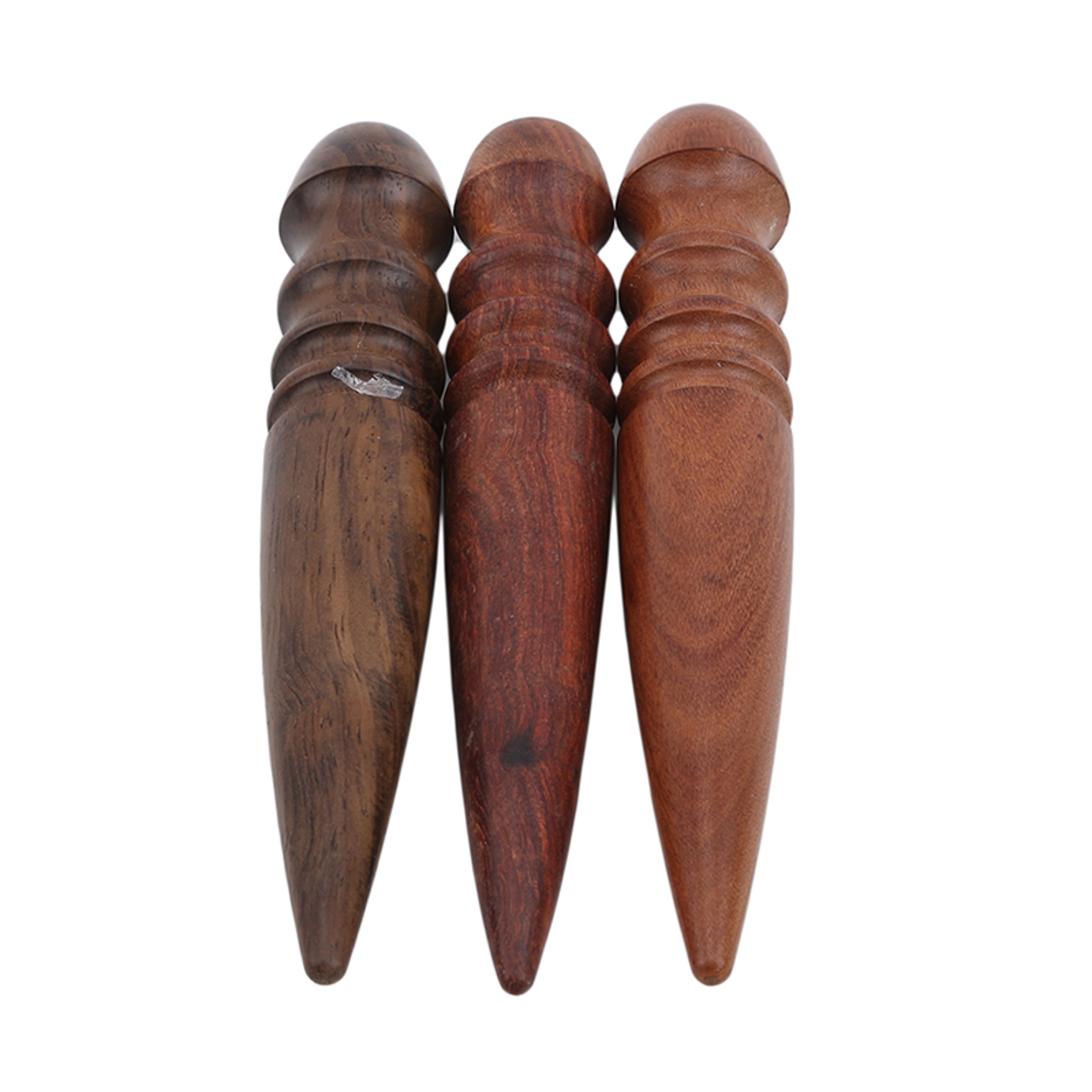 DIY Leather Craft Tools Wood Slicker Burnishing Rod For Leather Edges Slick Edge Trimmer Polishing  0