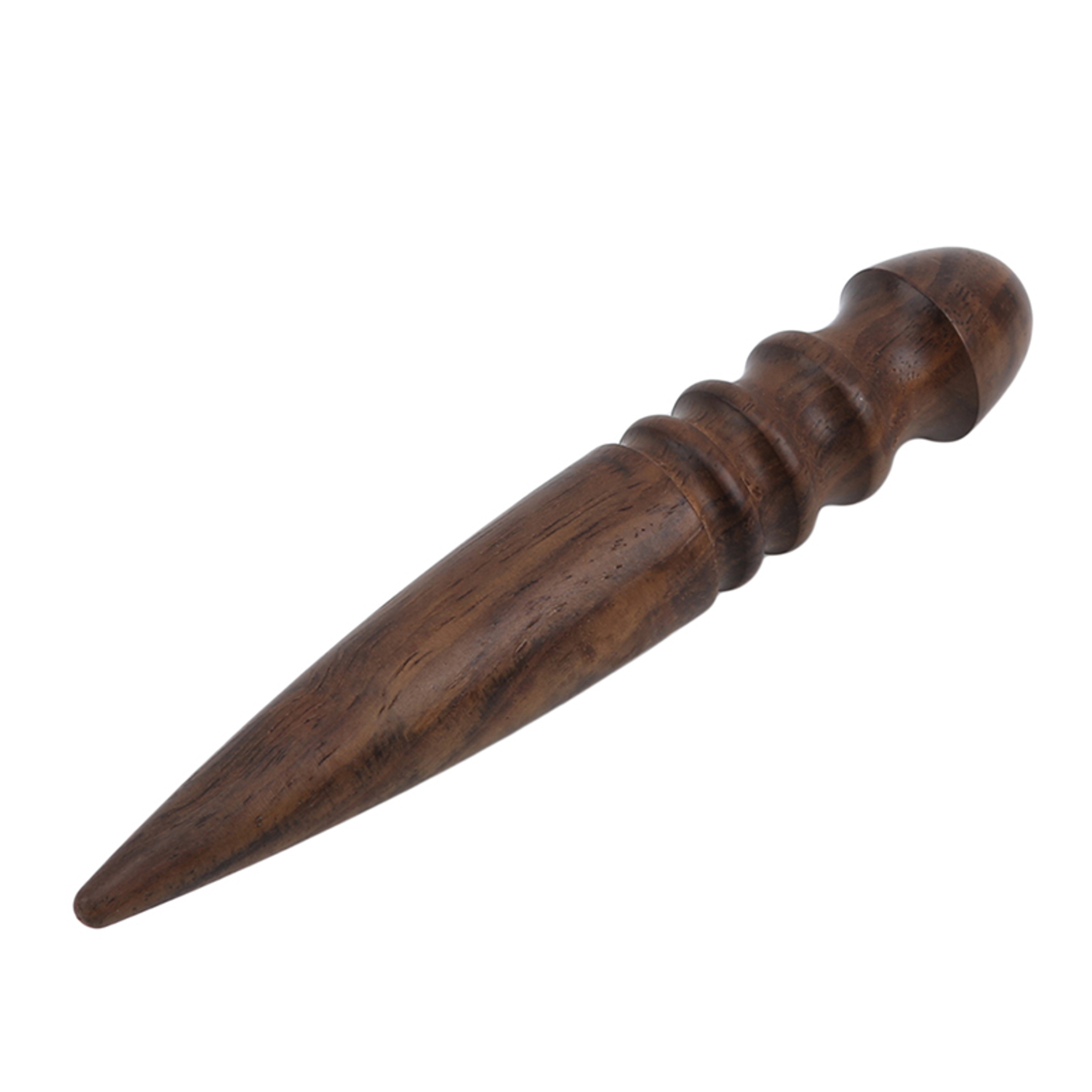 DIY Leather Craft Tools Wood Slicker Burnishing Rod For Leather Edges Slick Edge Trimmer Polishing  3