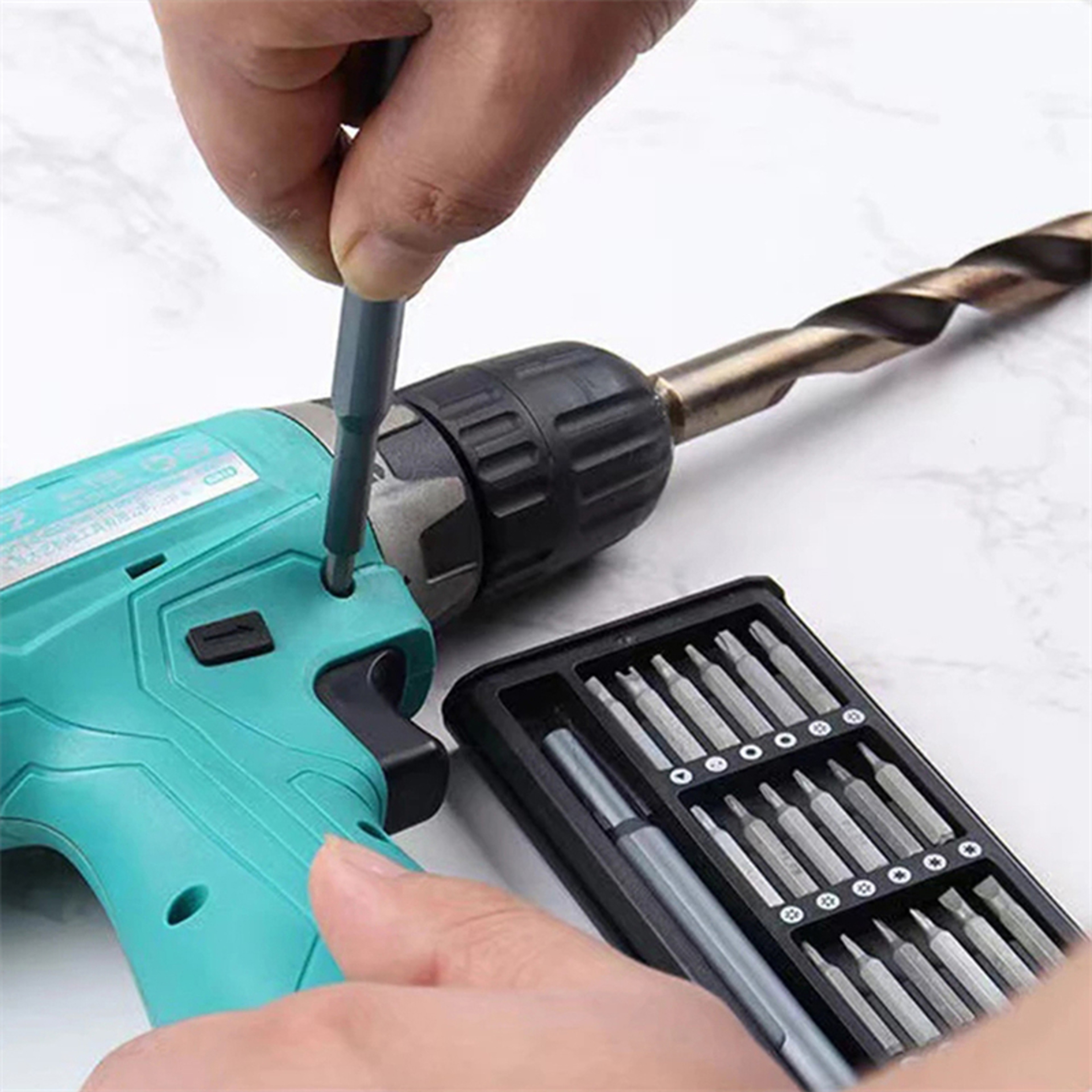 Magnetic Screwdriver Set with Torx, Hexagonal Bits, and Repair Tools for iPhone, PC, Watch & Camera Maintenance – view 6