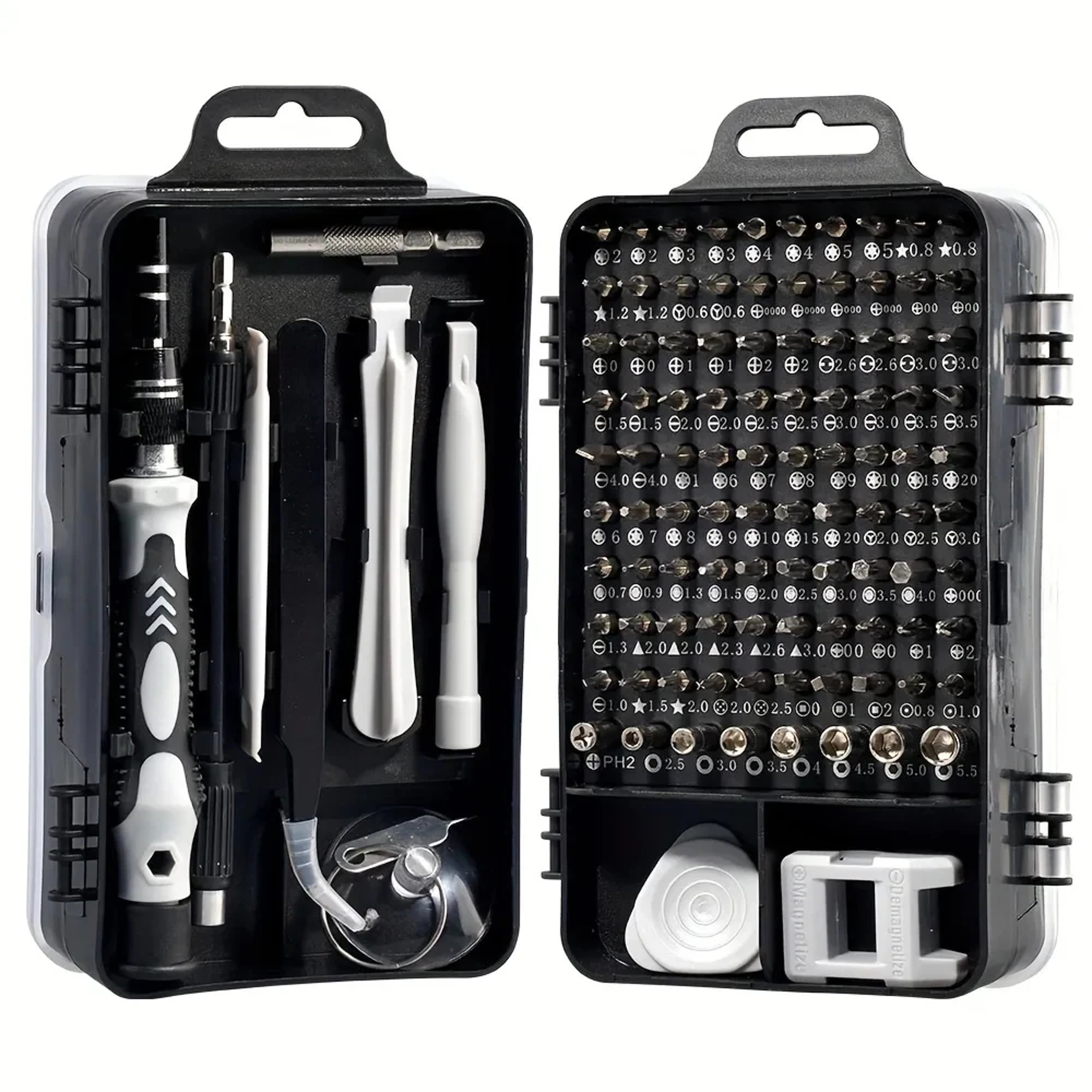 Professional Magnetic Mini Screw Nuts Bits Kit for Multifunctional Household Repairs – view 1