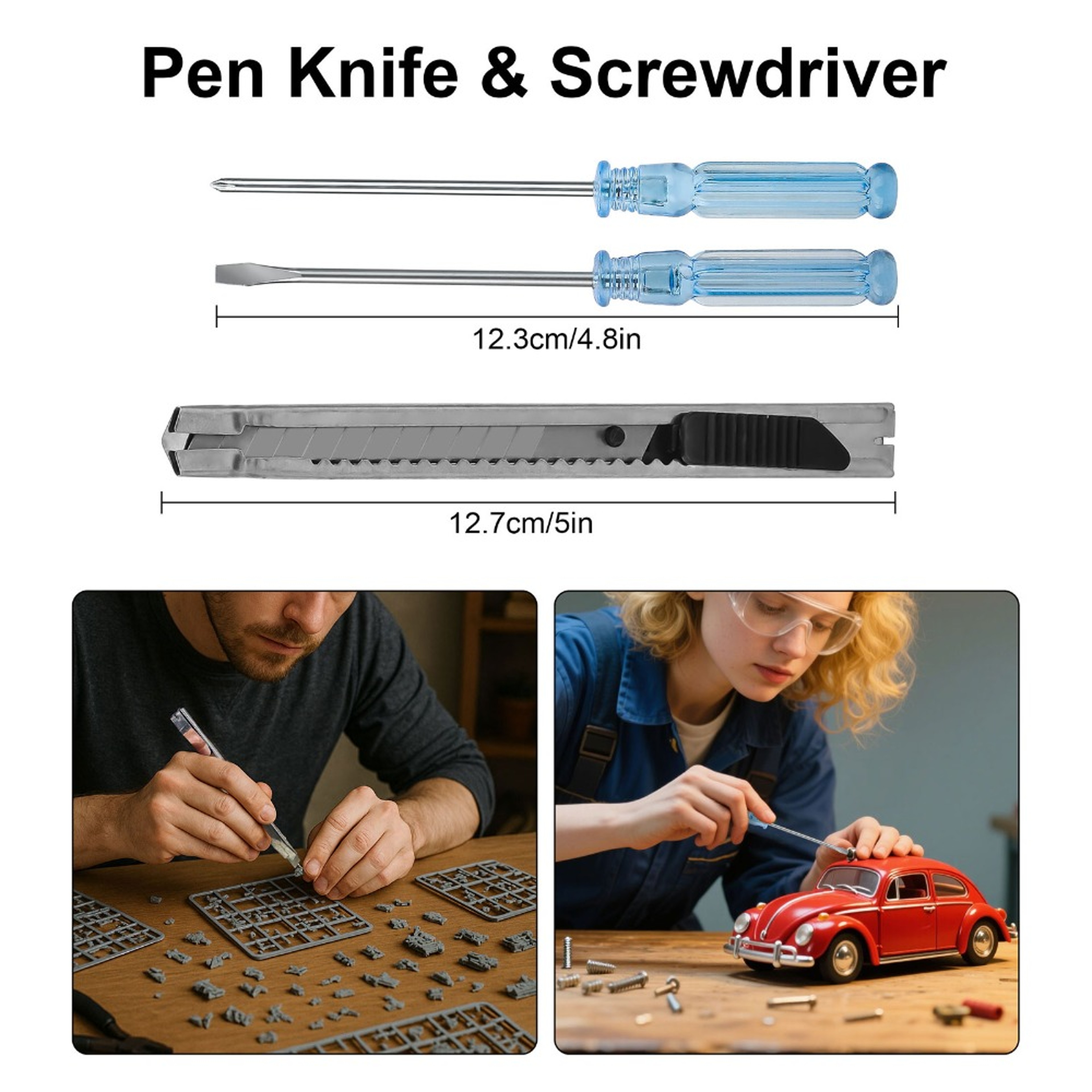 Professional Crafting Set Multifunctional Assembly Tool Kit for Gundam, Car & Toy Models – view 4