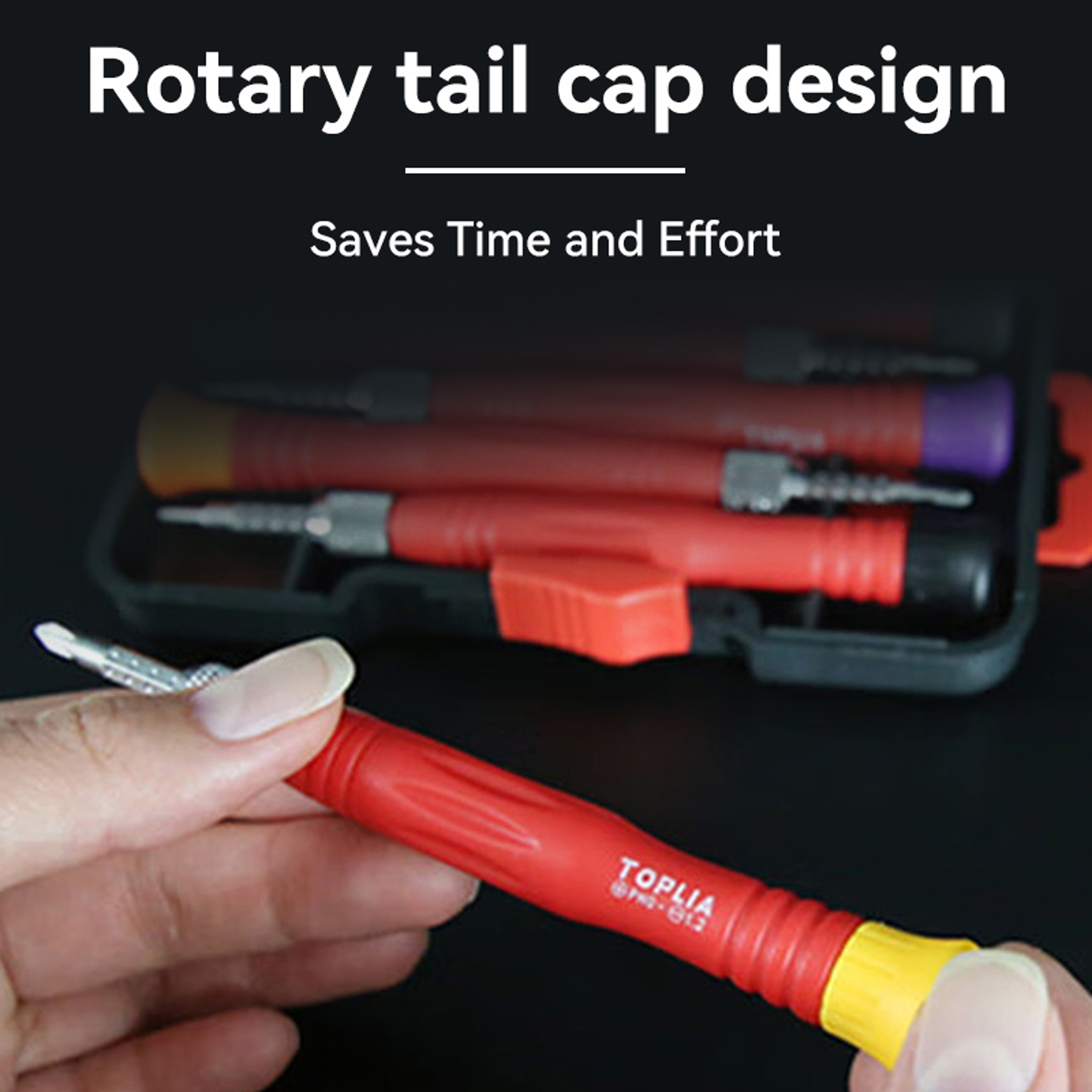 Durable Multi-Size Tool Kit, Precision Extendable Screwdriver Set for Electronics and Repairs – view 3