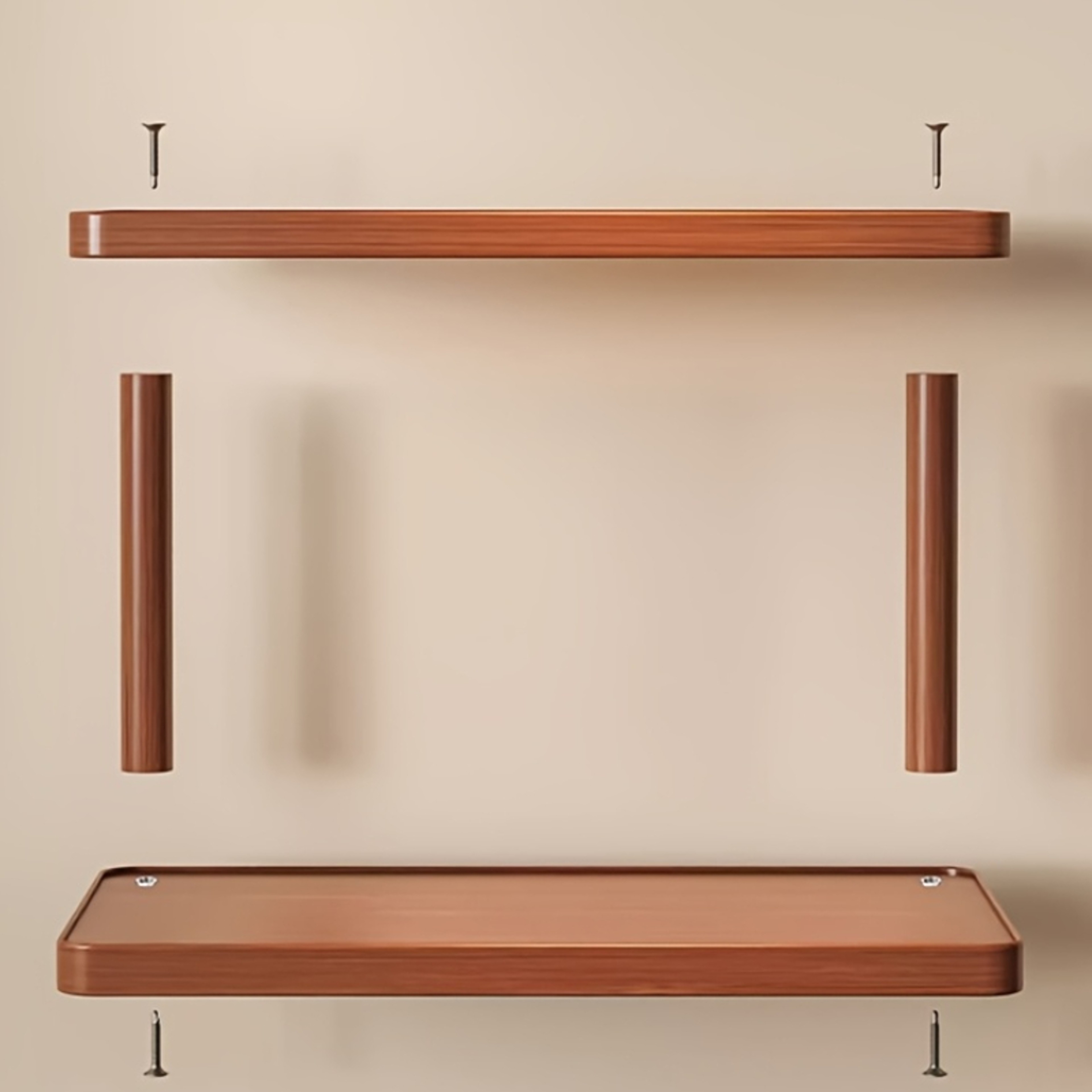 Versatile Wooden Storage Rack, Decorative Handles Countertop Organizer for Kitchen & Tea Room, Perfect for Spices – view 4