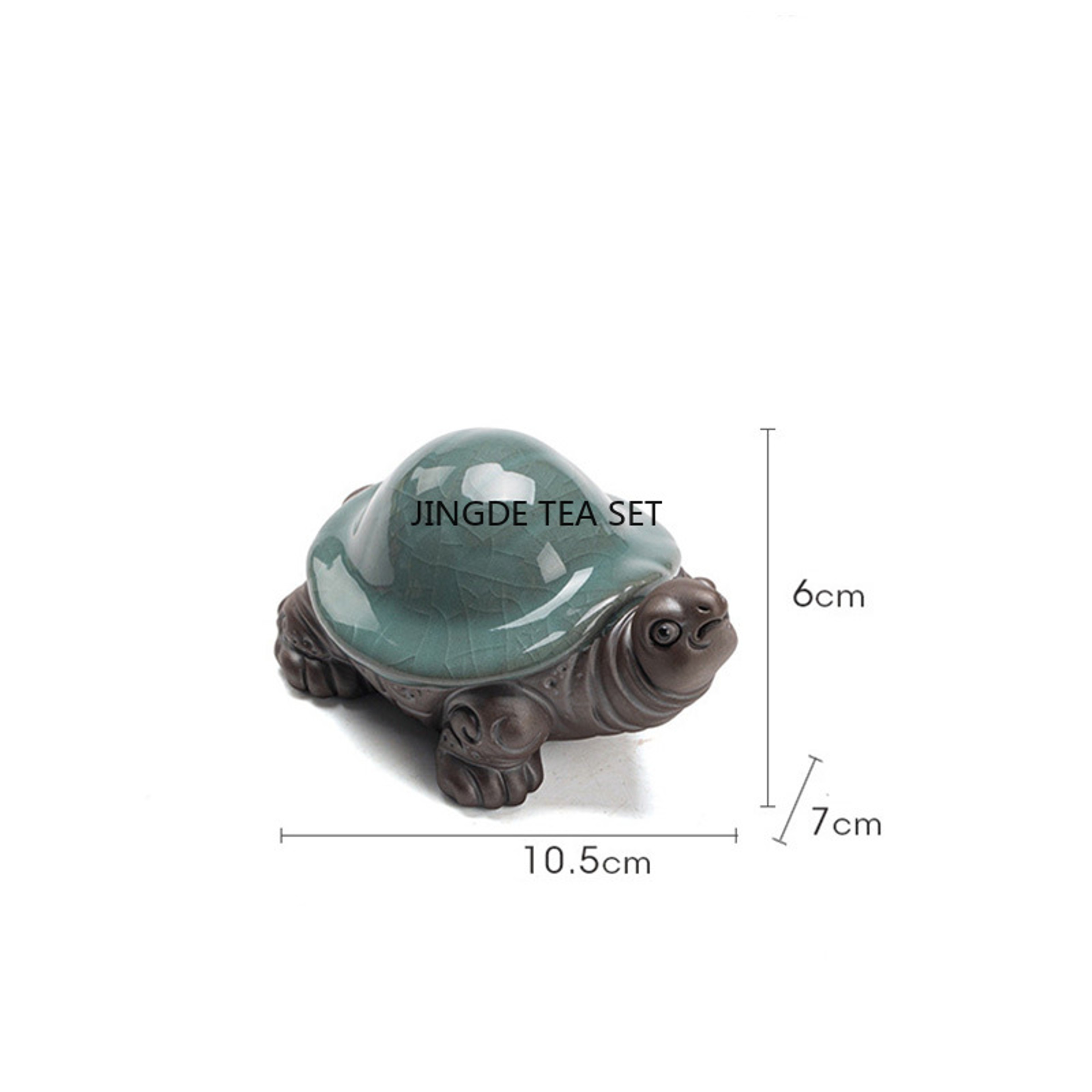 Cute Animal Statues, Ceramic Turtle Tea Set Filter, Chinese Kung Fu Tea Set for Decoration – view 6