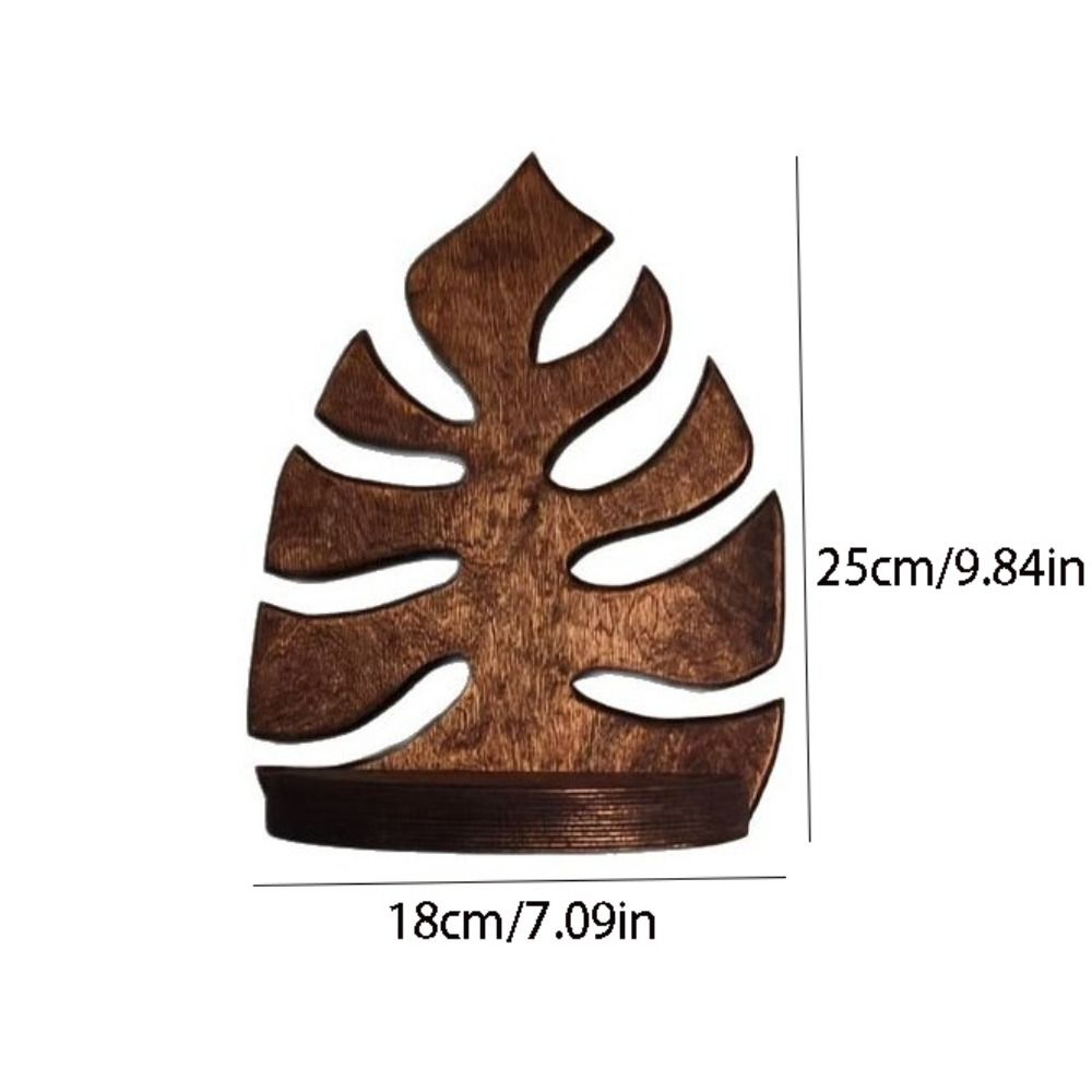 Wooden Wall Decoration Crafts, Creative Wall Mounted Storage Rack, Modern Retro Plant Wall Hanging for Home Indoor Use – view 6
