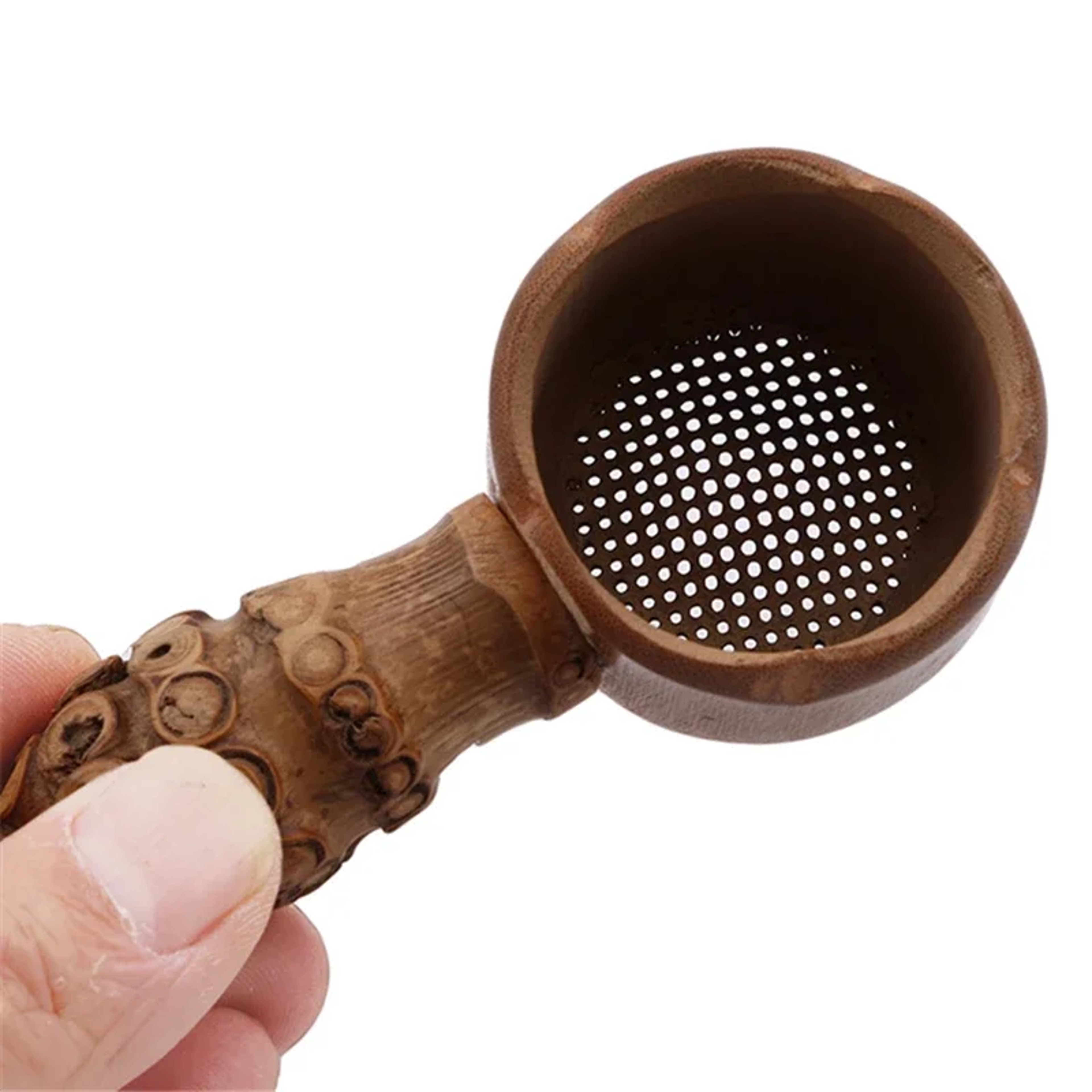 Tea Tools Infuser, Bamboo Strainer Filter, Sieve for Tea Brewing, Drinkware Accessories, Colander Gadgets – view 6