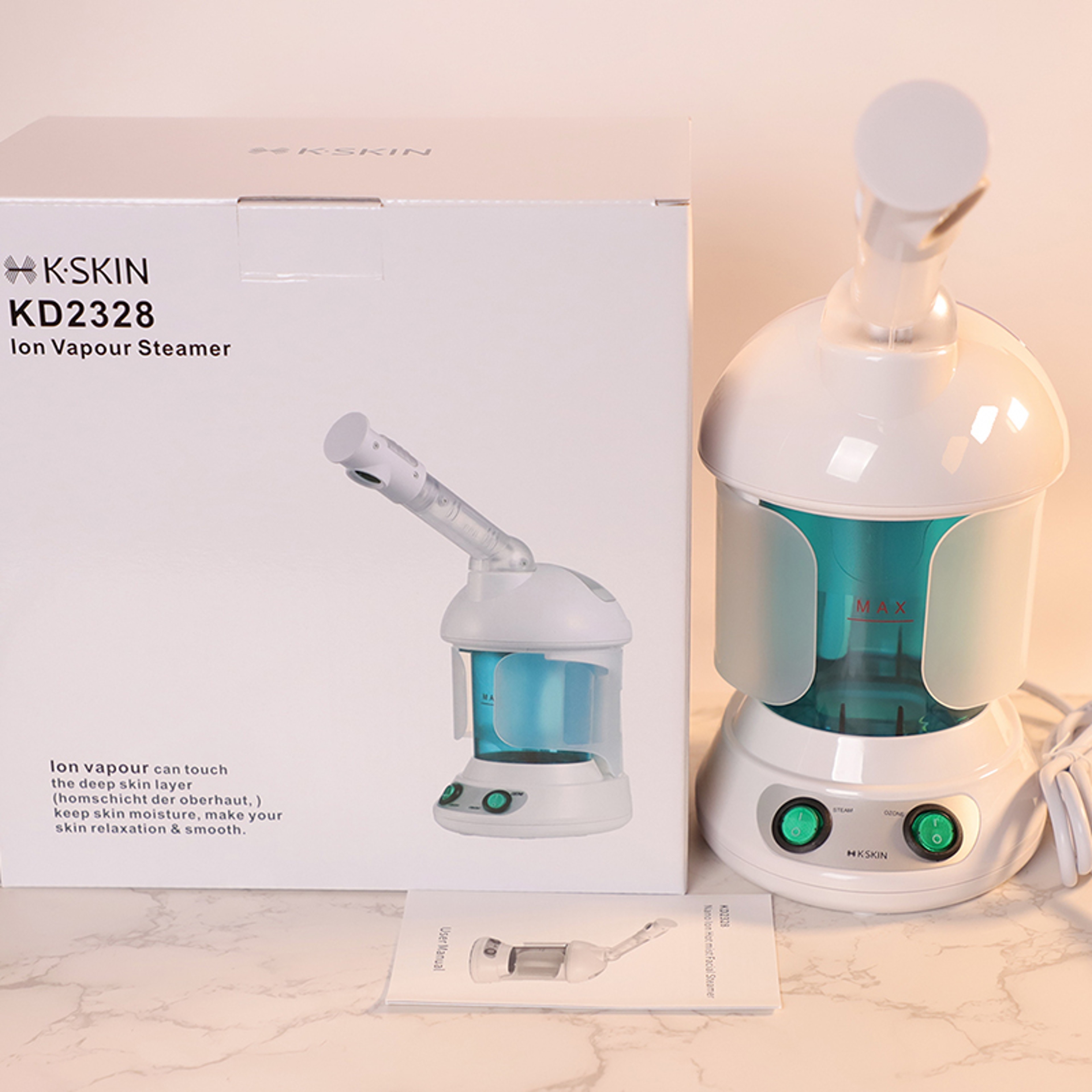 Professional Ionic Facial Steamer Portable Face Mist Spray For Skin Care 5
