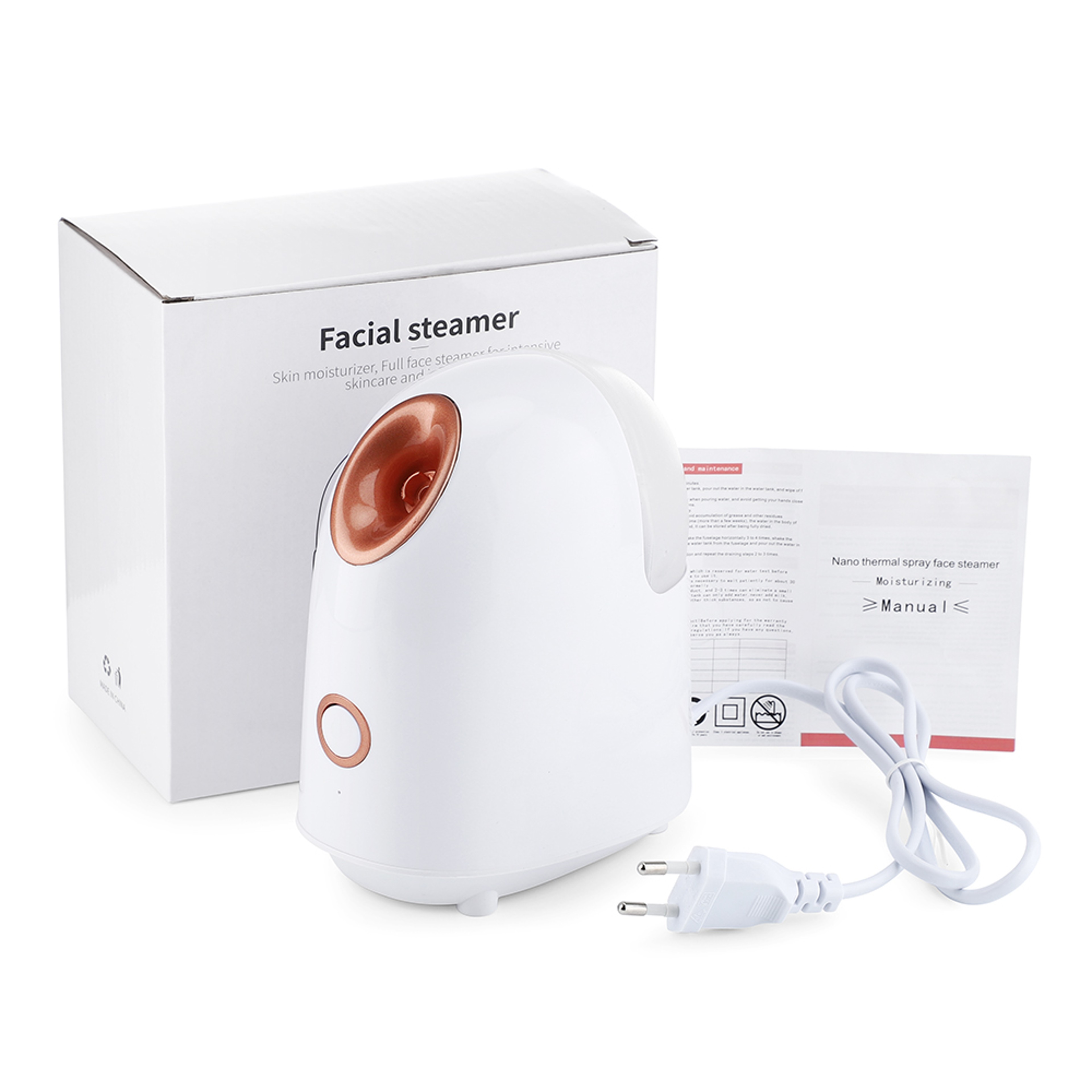 Nano Ionic Facial Steamer Mist Face Humidifier Moisturizing SPA Atomizer For Home Pore Unclogging F 5