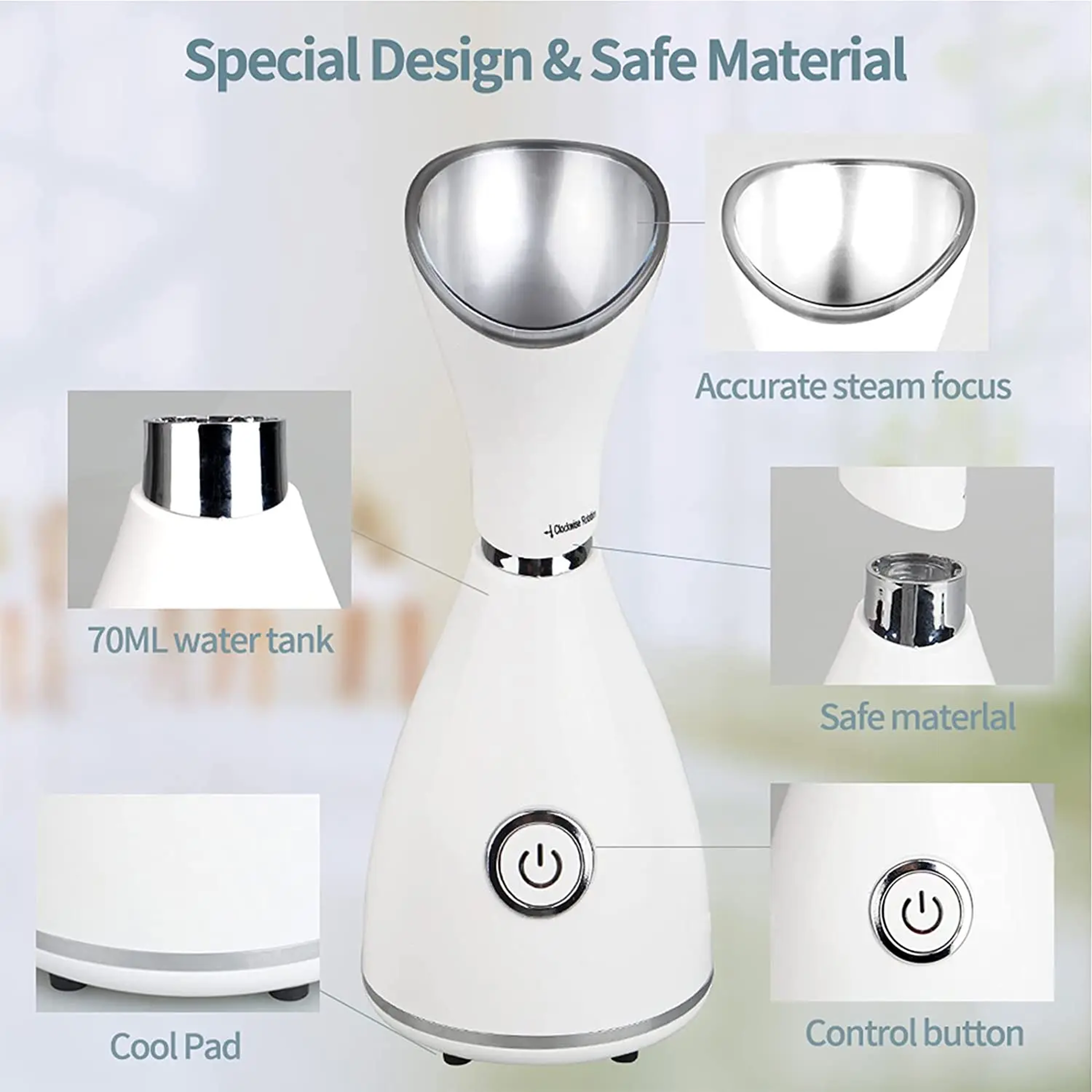 Mini Custom Facial Steamer Handheld Skin Care Nano Ionic Face Sprayer Professional Portable Machine 4
