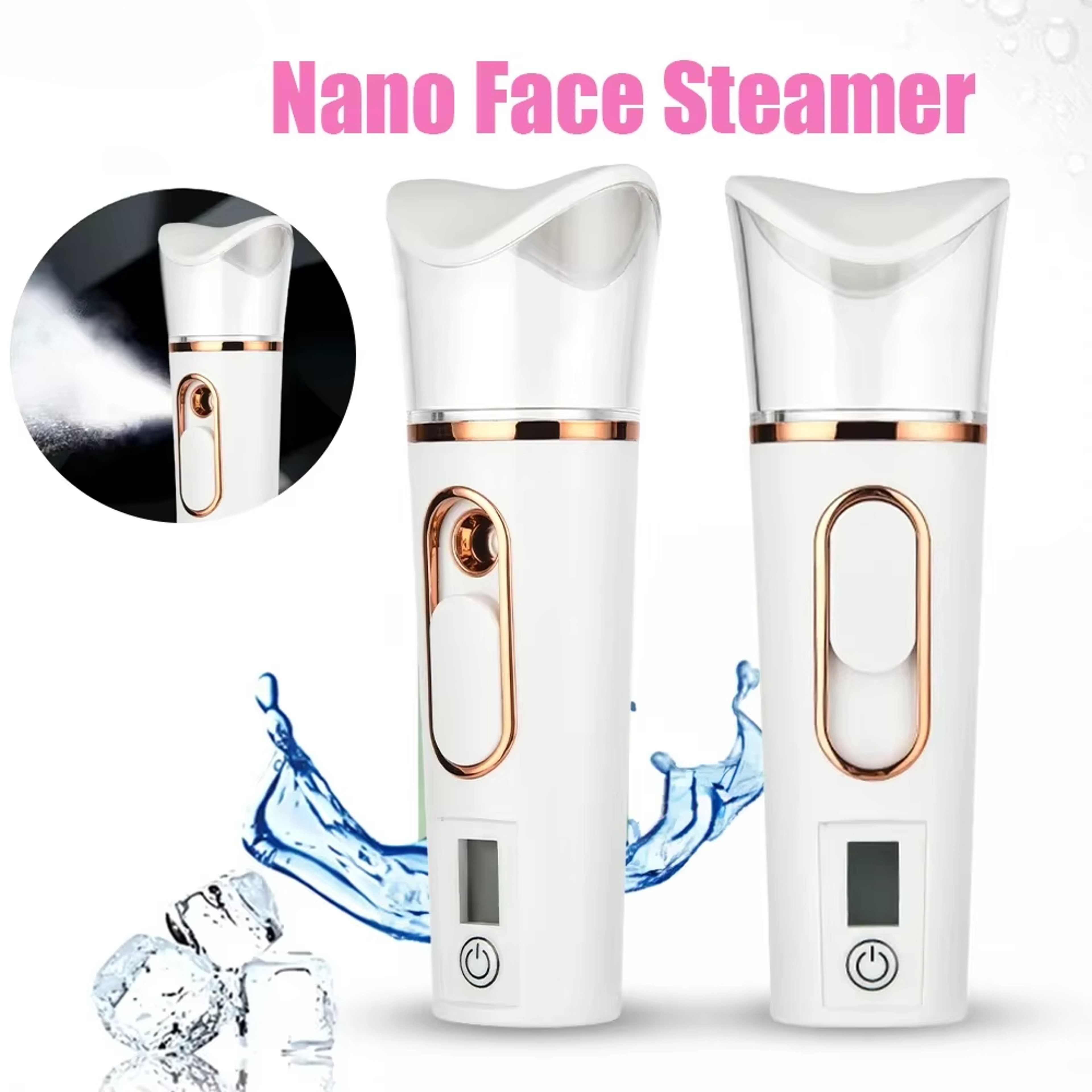 Mini Handheld Portable Mist Sprayer Nano Spray Facial Steamer For Hydration And Skin Care 1