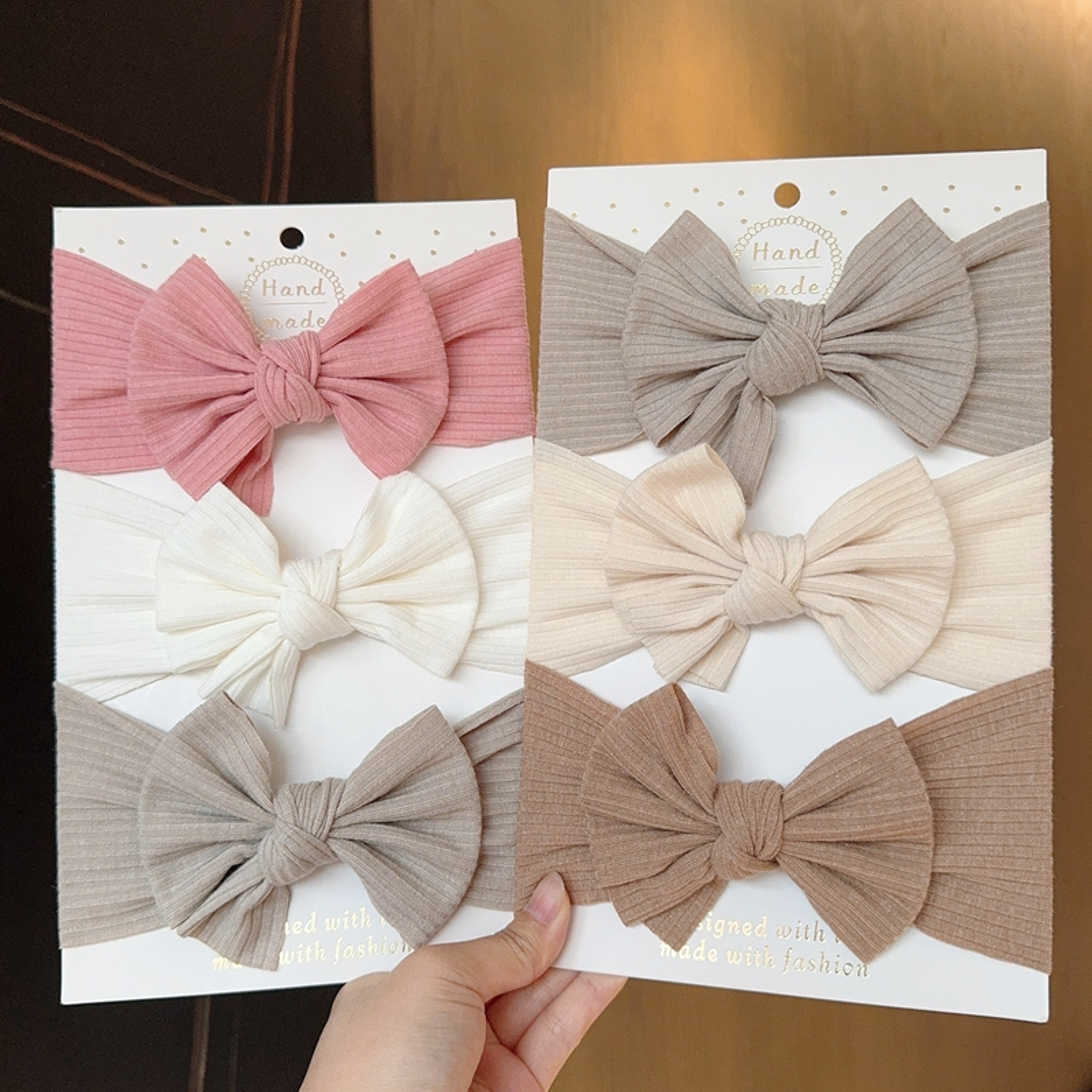 Baby Girl Bows Headband Newborn Turban Kids HairBand Accessory Toddler Children HeadWrap 1