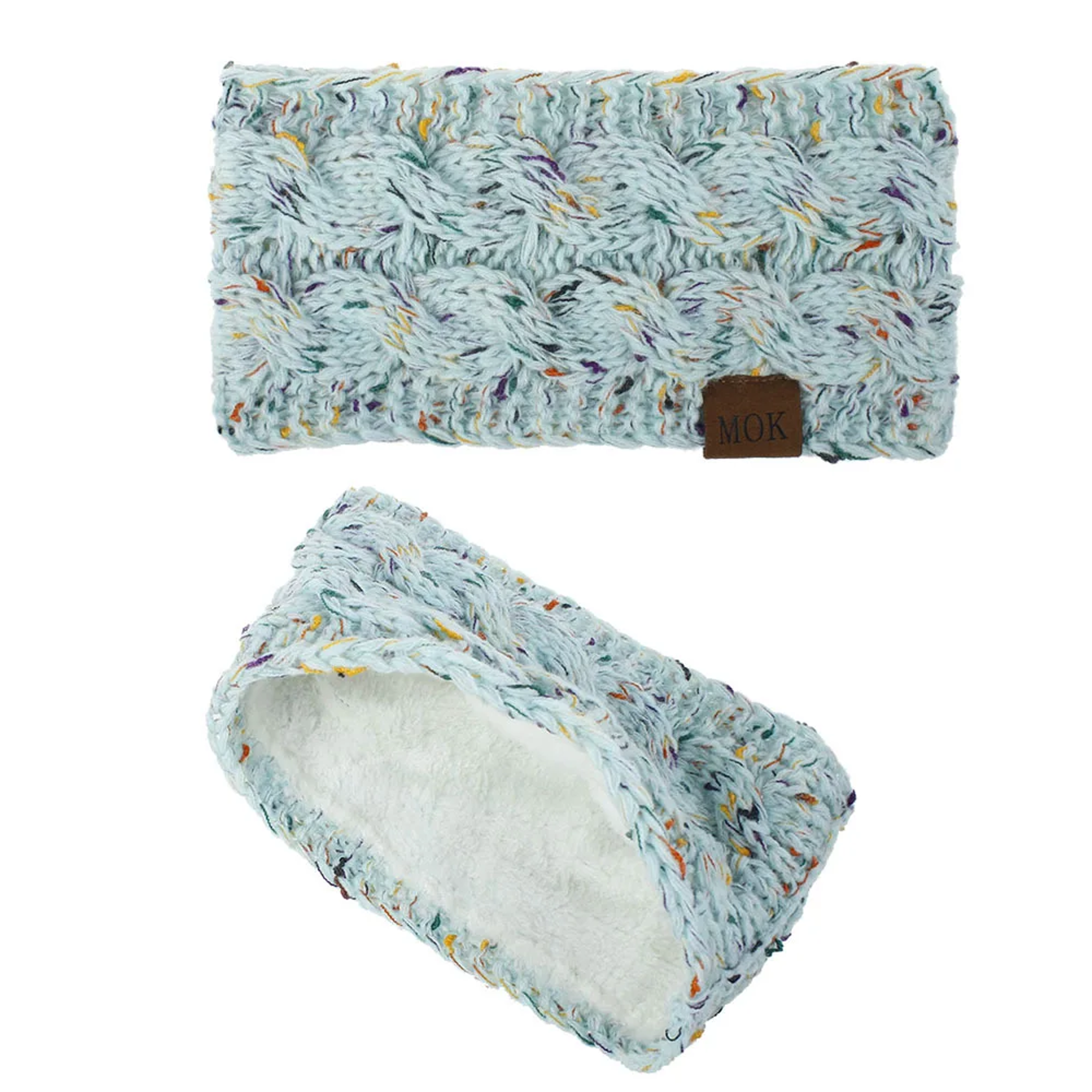 Winter Warm Plush Headband Soft Elastic Hair Band Wide Turban Ear Warmer DIY Hair Accessories 3