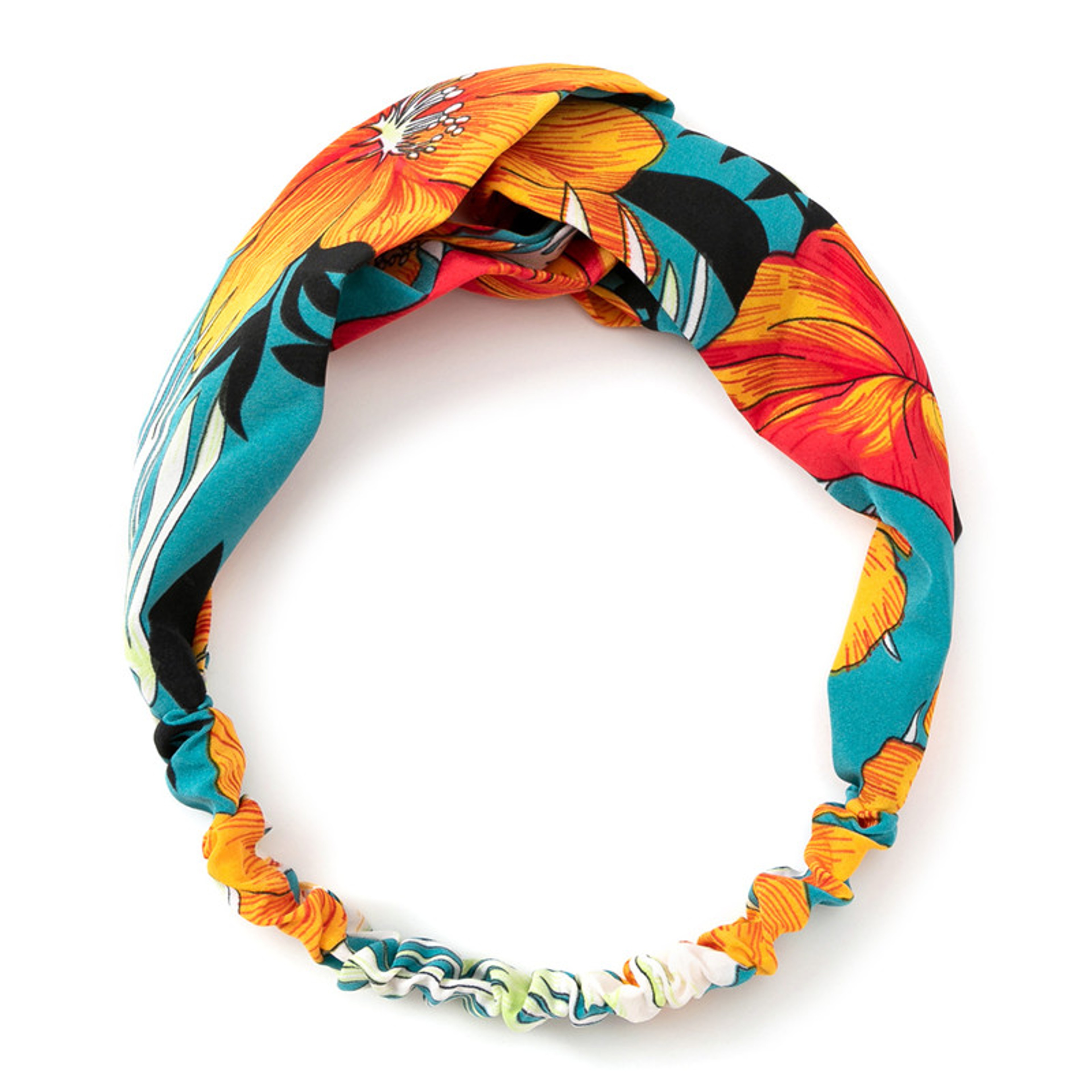Bohemian Hair Bands For Women Girls Print Headbands Retro Cross Turban Bandanas Headwrap 7