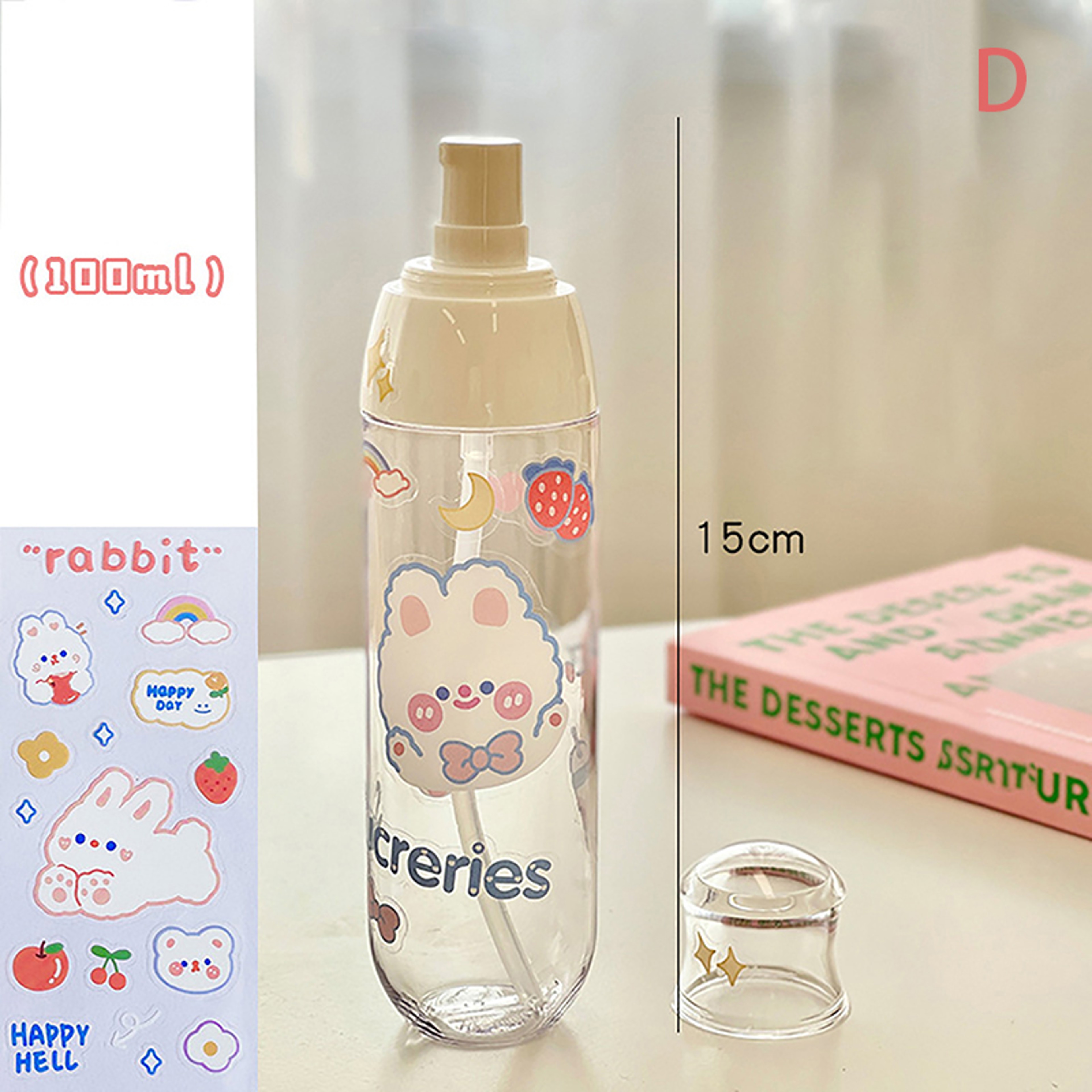 Portable Push Dispenser Bottle Travel Empty Lotion Makeup Bottle For Face Wash Makeup Remover High  4