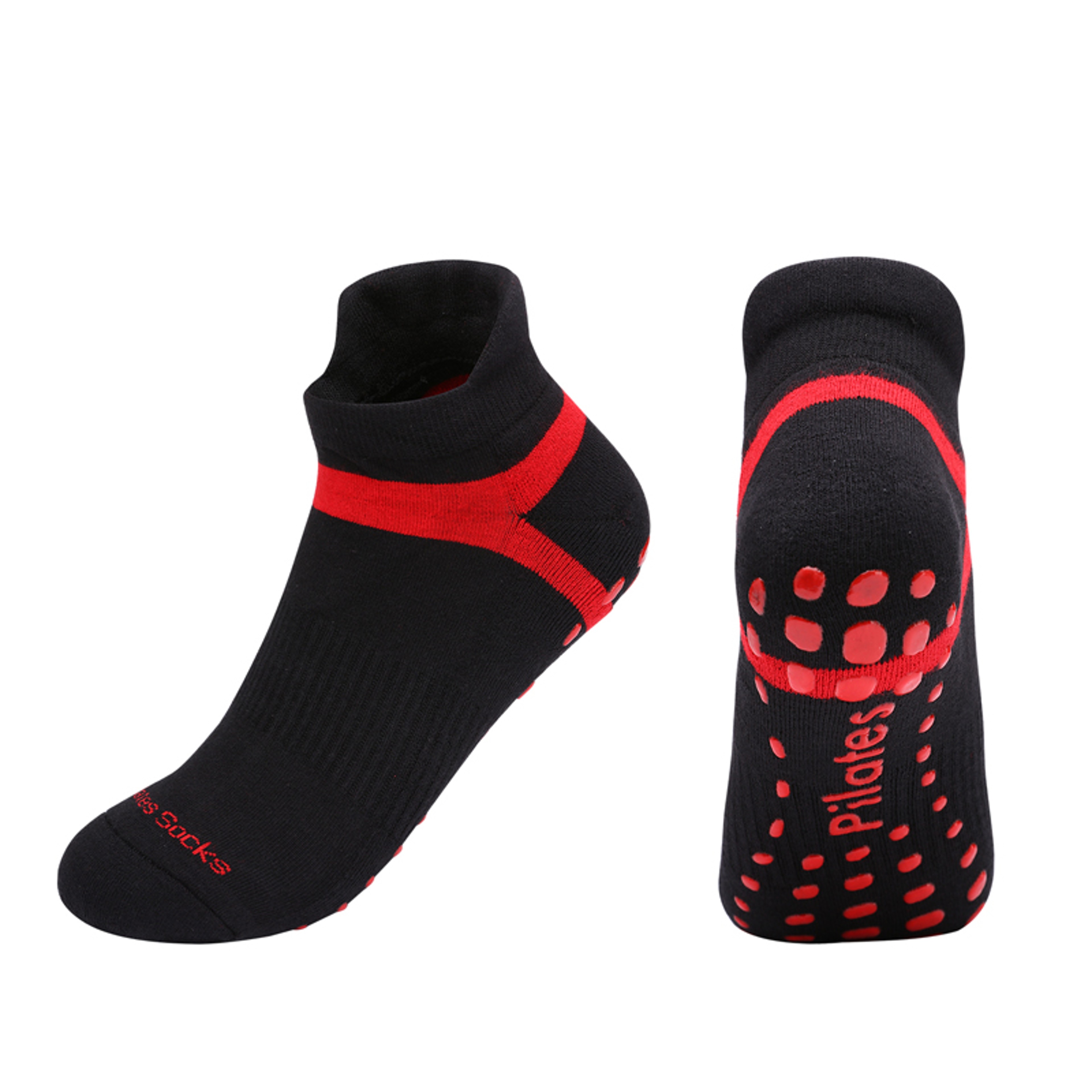 Fitness Pilates Socks for Women, Anti-slip Yoga Socks, Ballet Cotton Socks for Gym – view 10