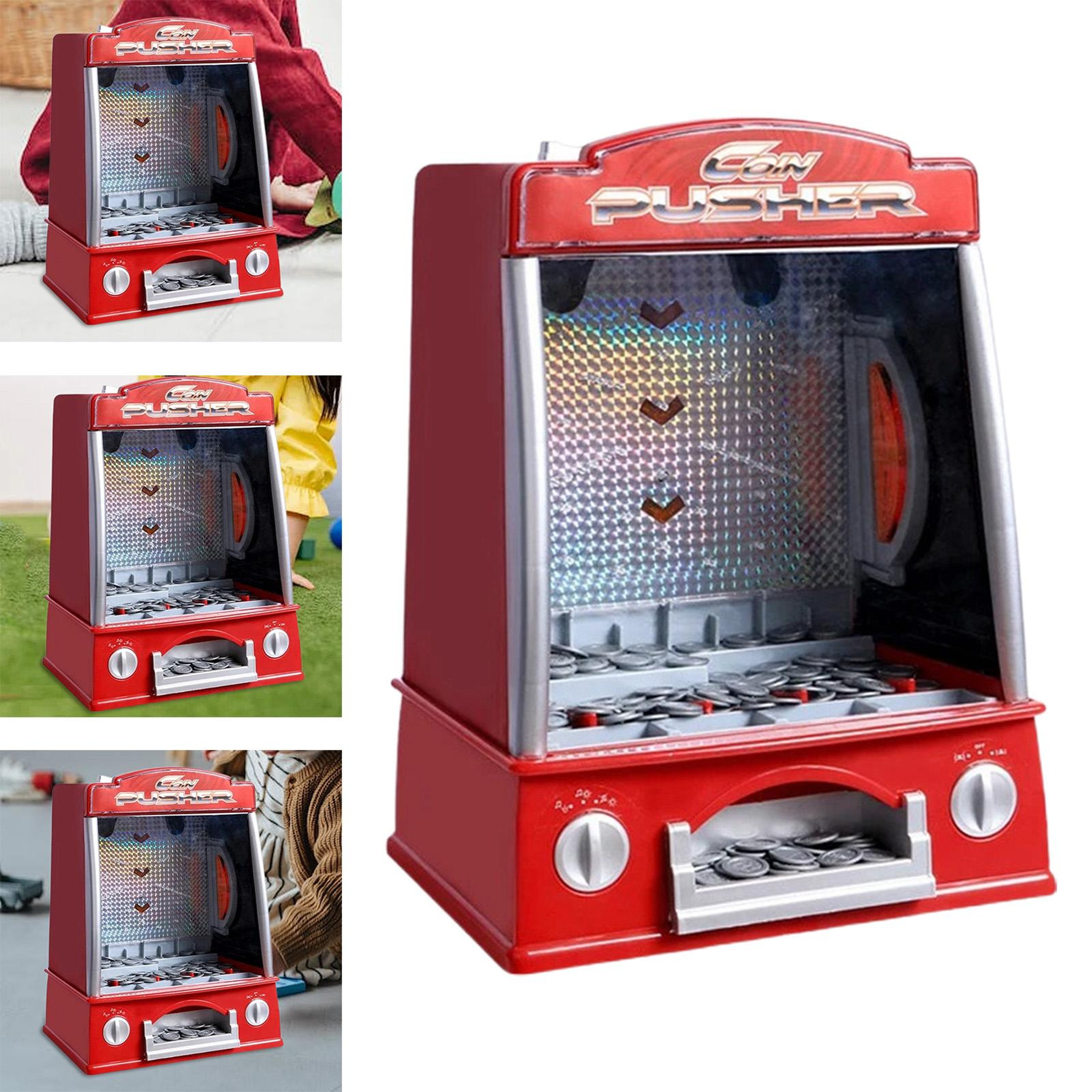 Exciting Electronic Arcade Game Machine, Music, Lights, Tokens for Kids, Ideal Party Favor Gift – view 5