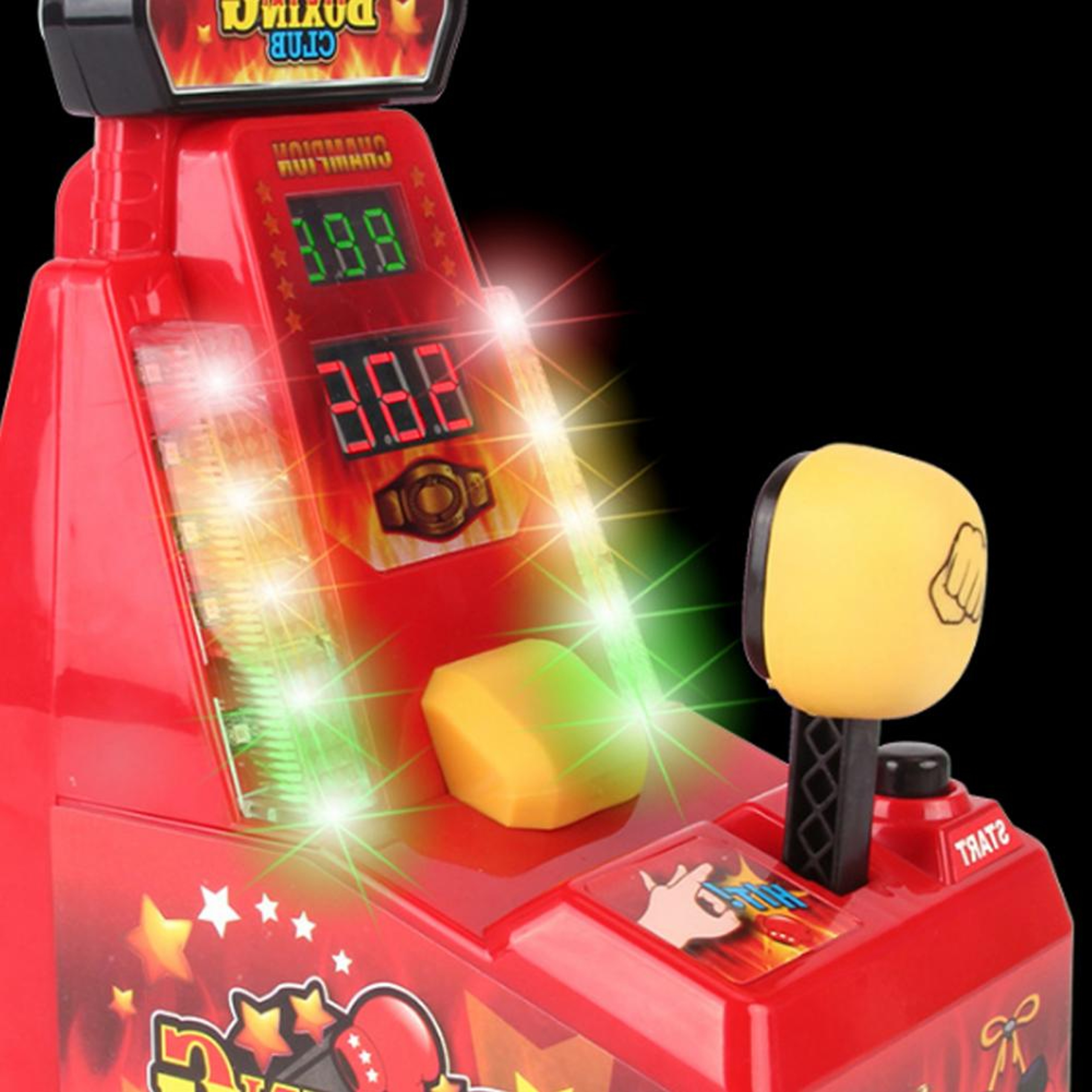 Finger Boxing Toy for Toddlers, Educational Stress Relief Game, Multiplayer with Score Display for Kids – view 3